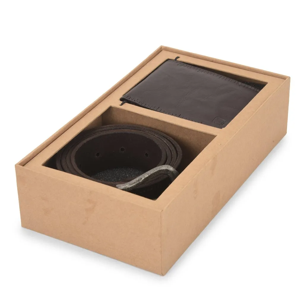 Gift pack of wallet and belt - Thumbnail 1