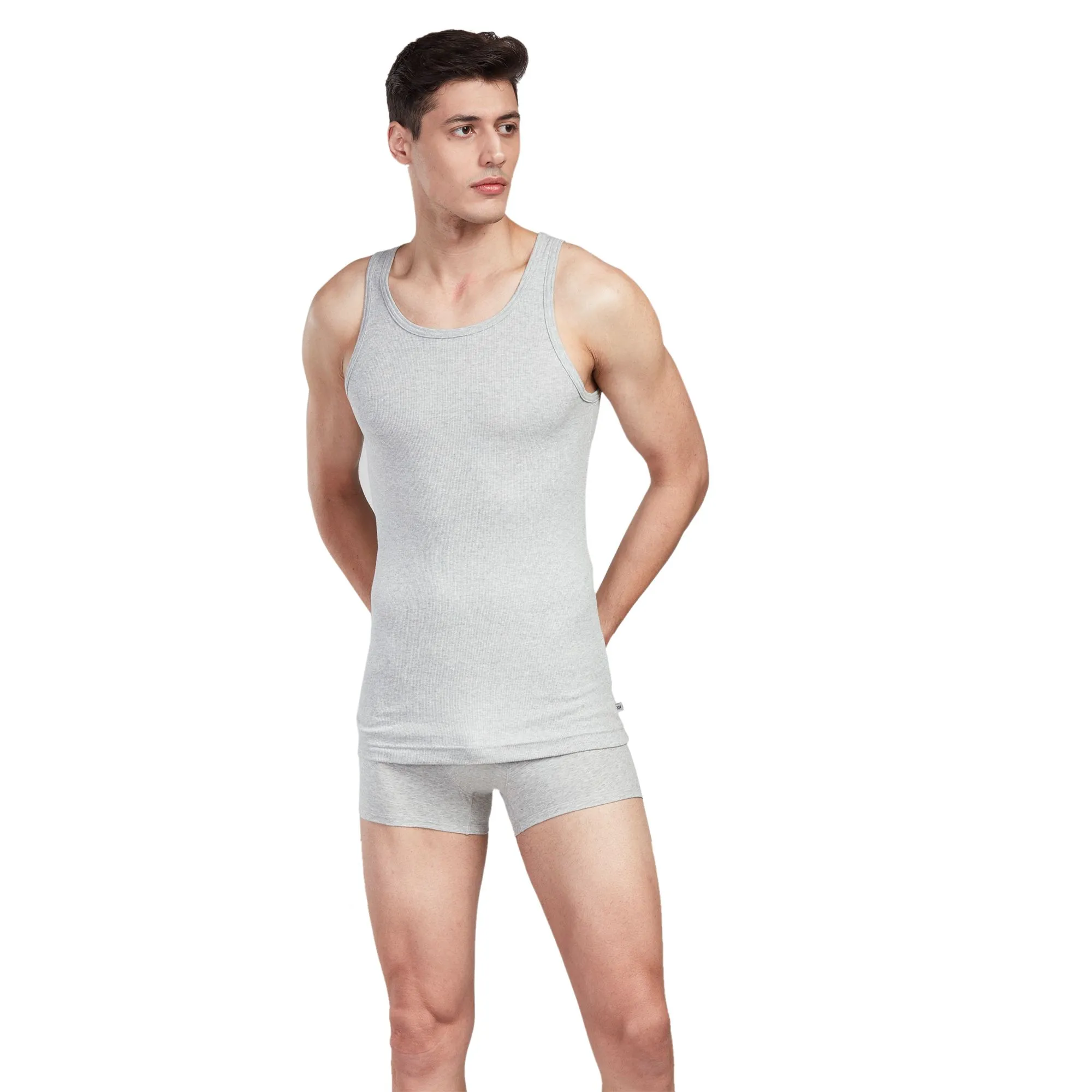 woods-lgrey-melange-ribbed-cotton-sleeveless-vest