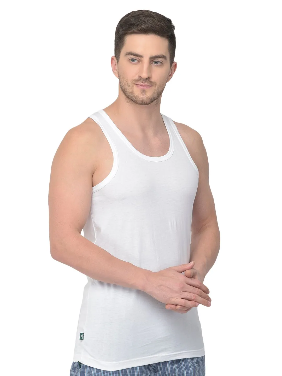 White vest for men - Thumbnail 3