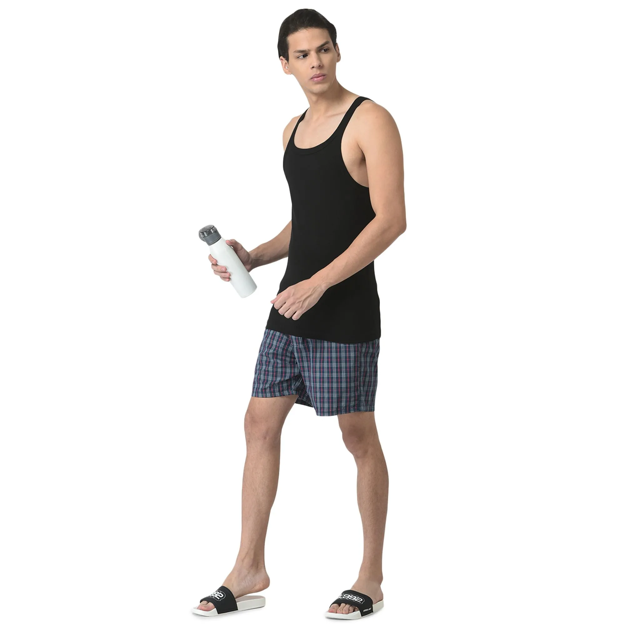 Black Vest for Men - Thumbnail 1