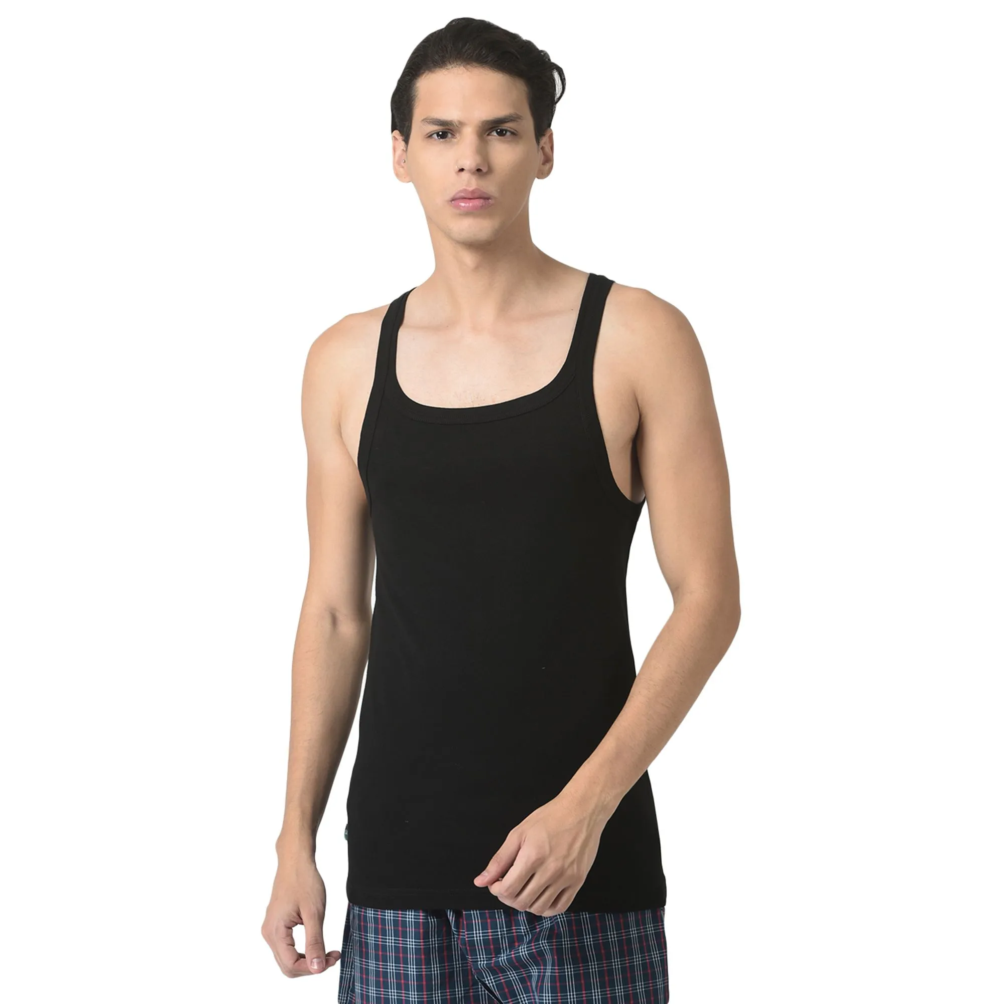 Black Vest for Men - Thumbnail 2