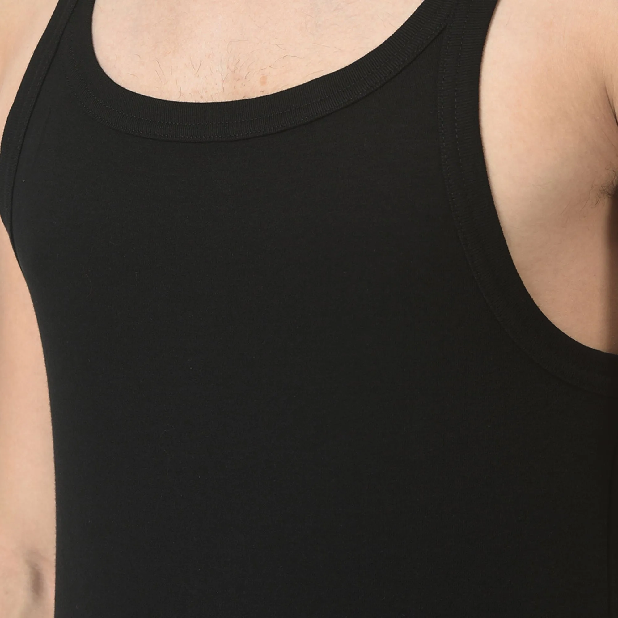 Black Vest for Men - Thumbnail 6