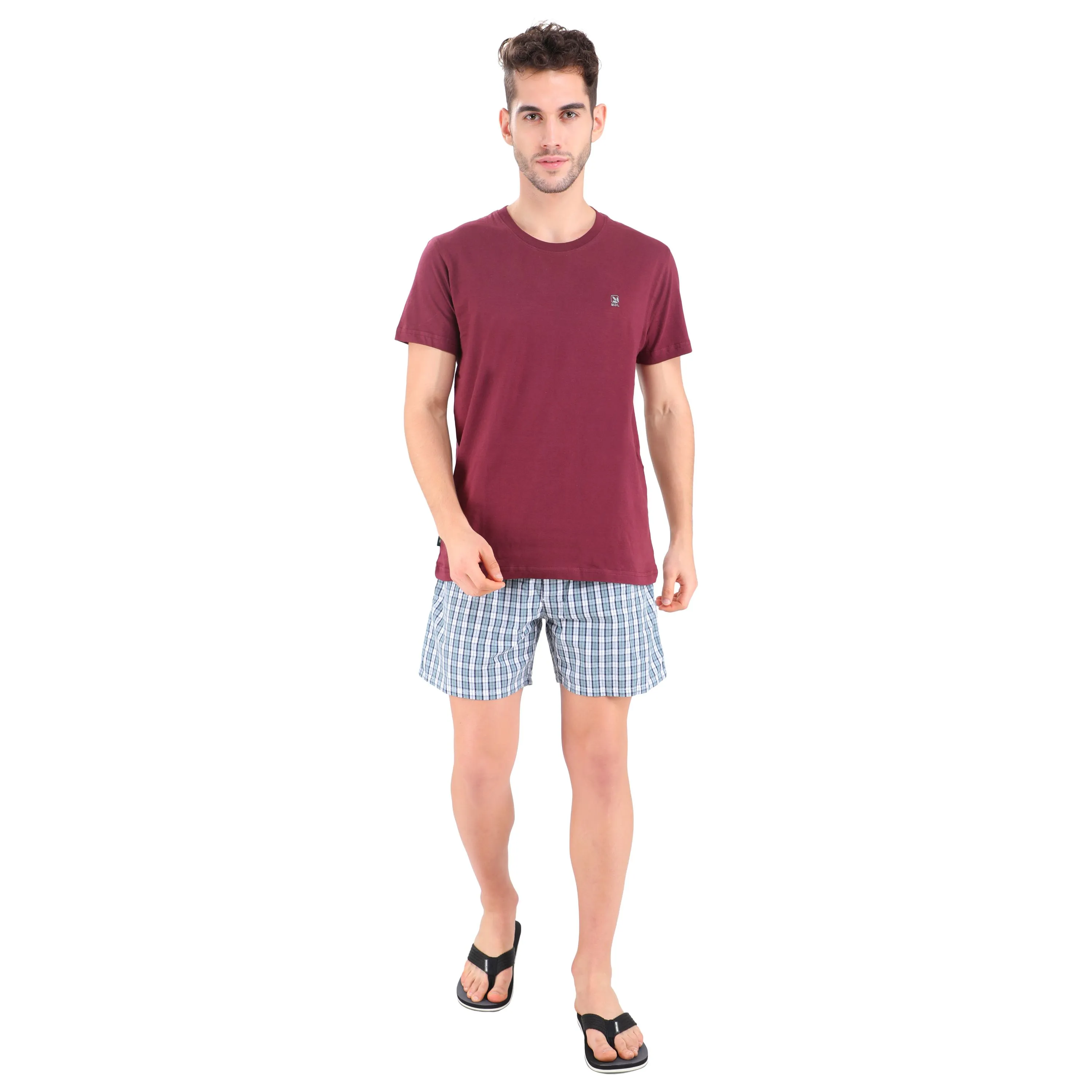maroon-v-neck-t-shirt-for-men-2