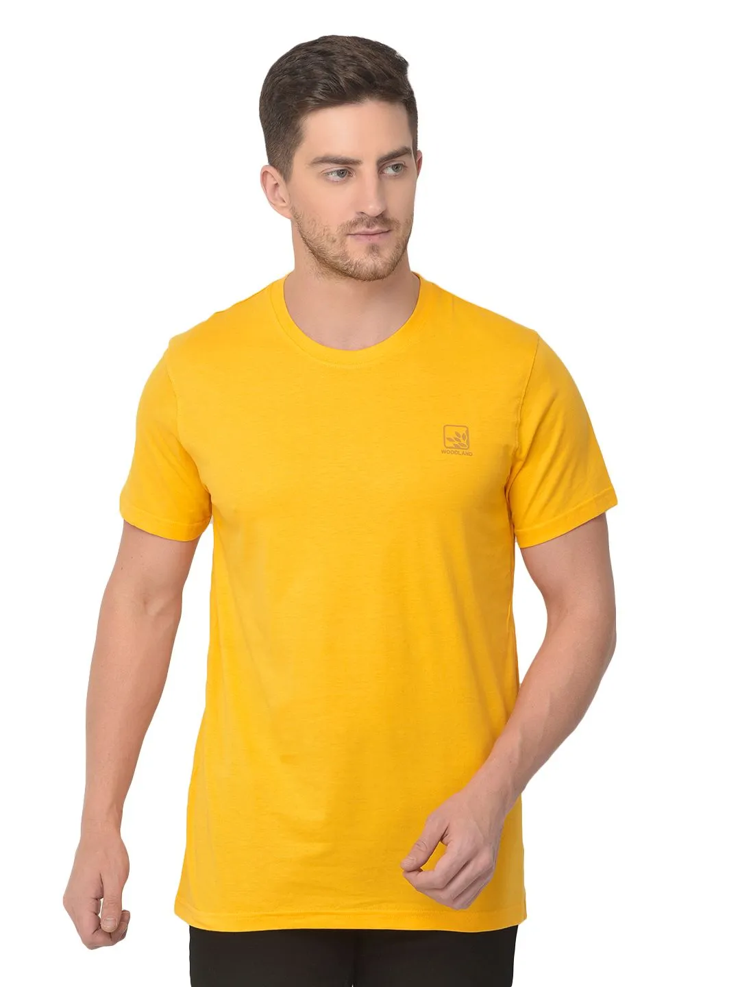burnt-gold-round-neck-t-shirt-for-men