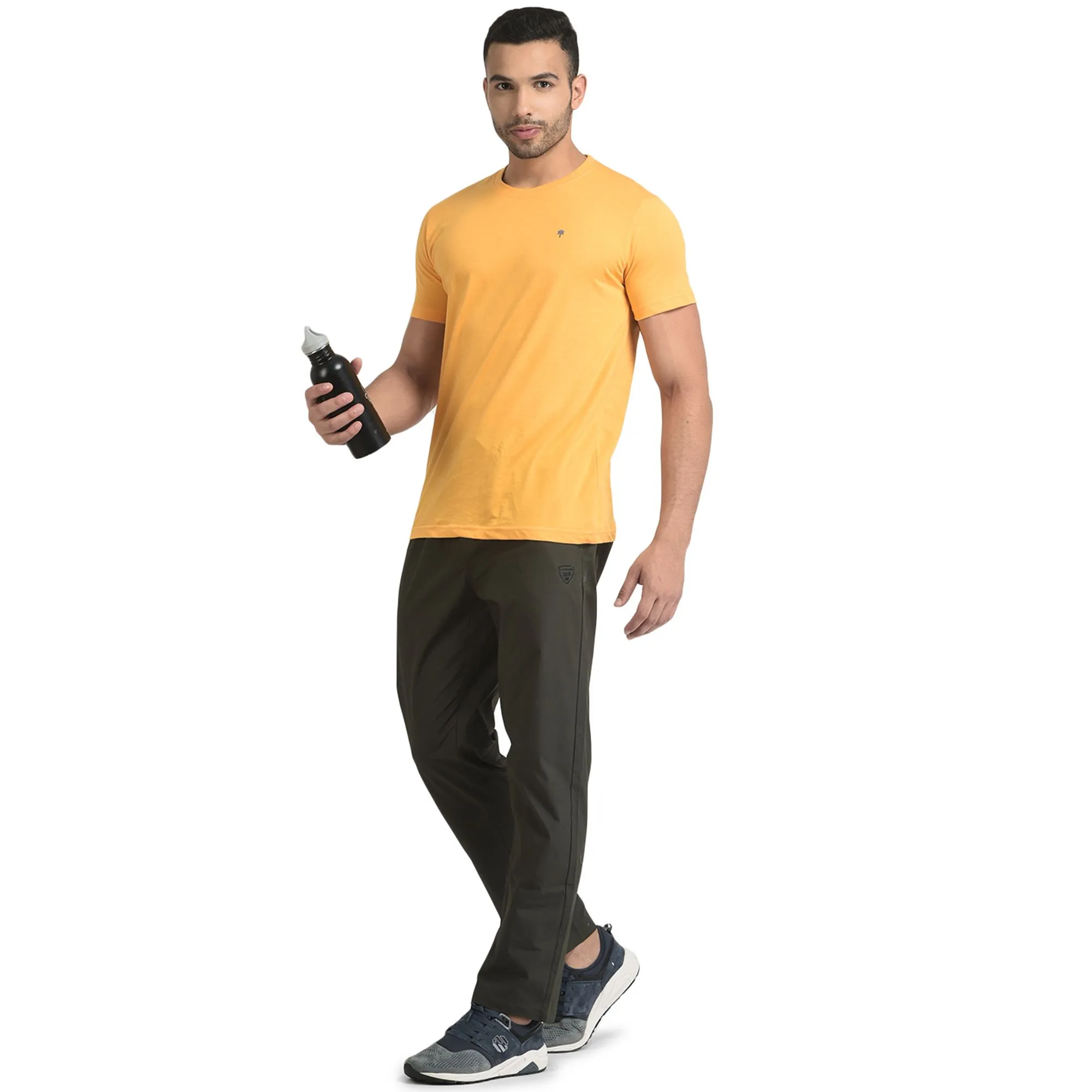 burnt-gold-round-neck-t-shirt-for-men-1