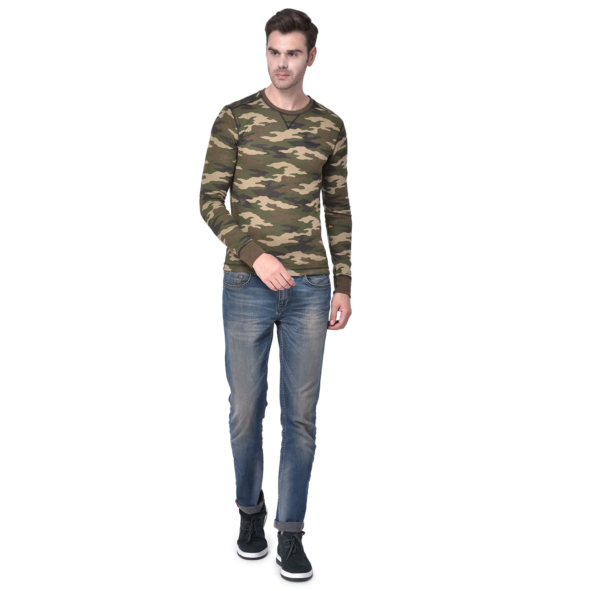 Camouflage print innerwear for men - Thumbnail 1