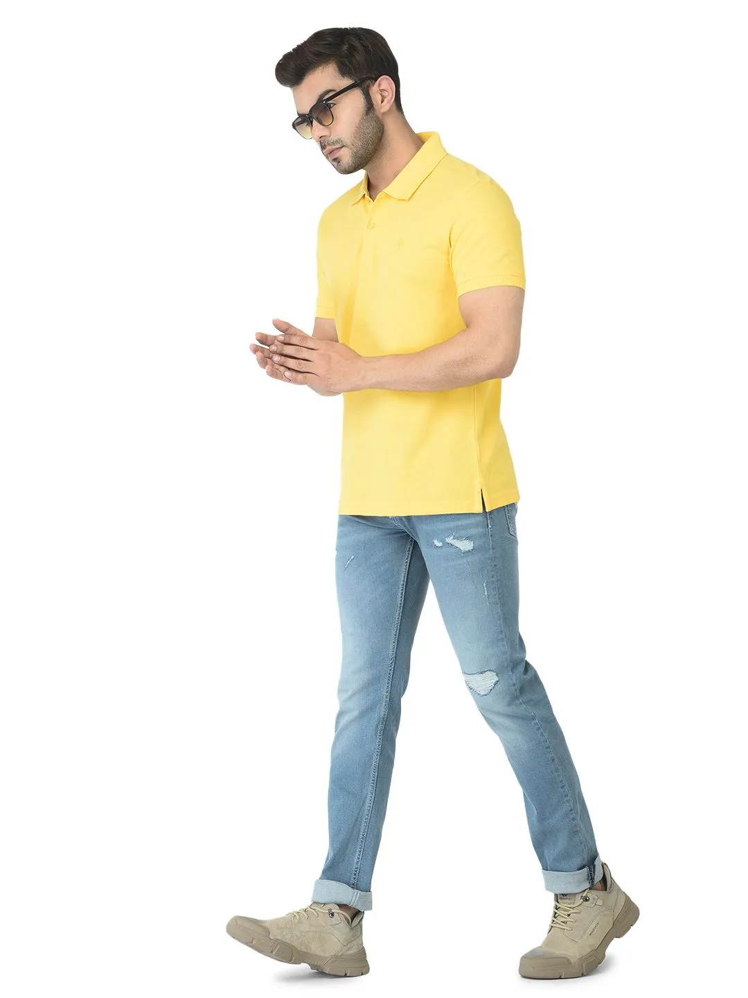 yellow-polo-t-shirt-for-men