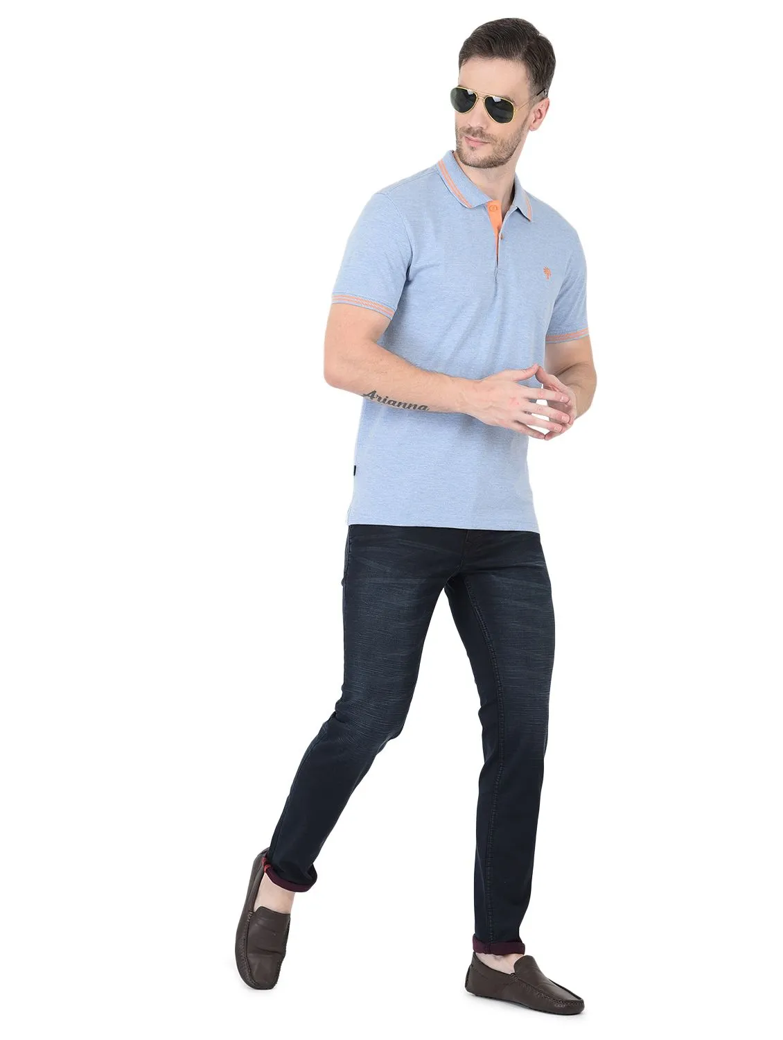 denim-blue-polo-t-shirt-for-men
