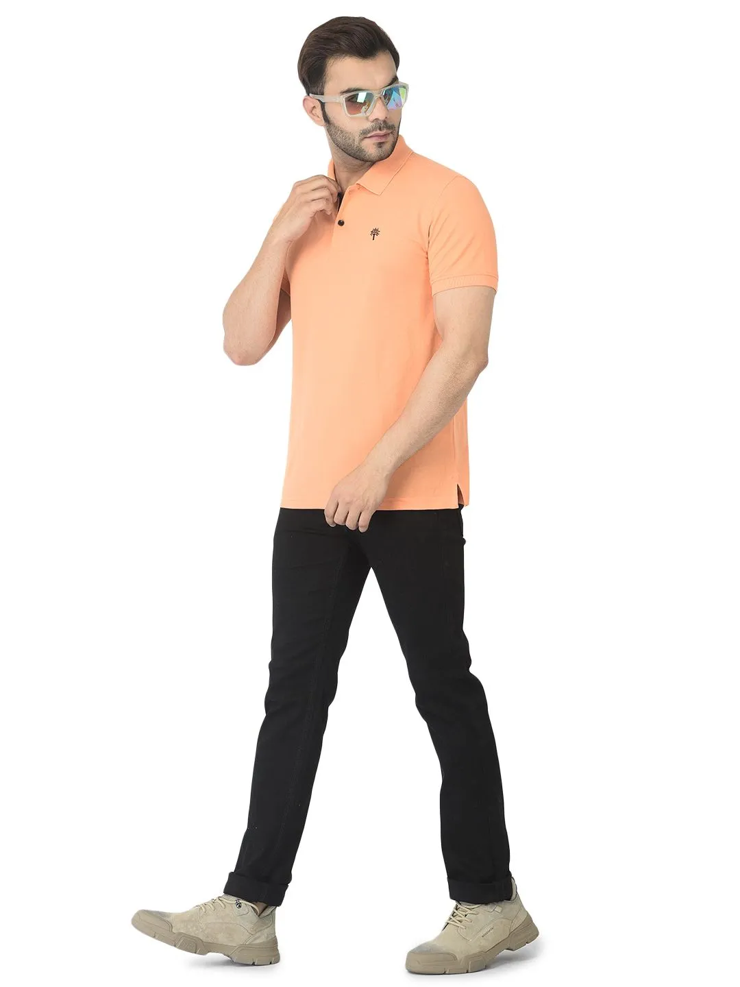 peach-polo-t-shirt-for-men