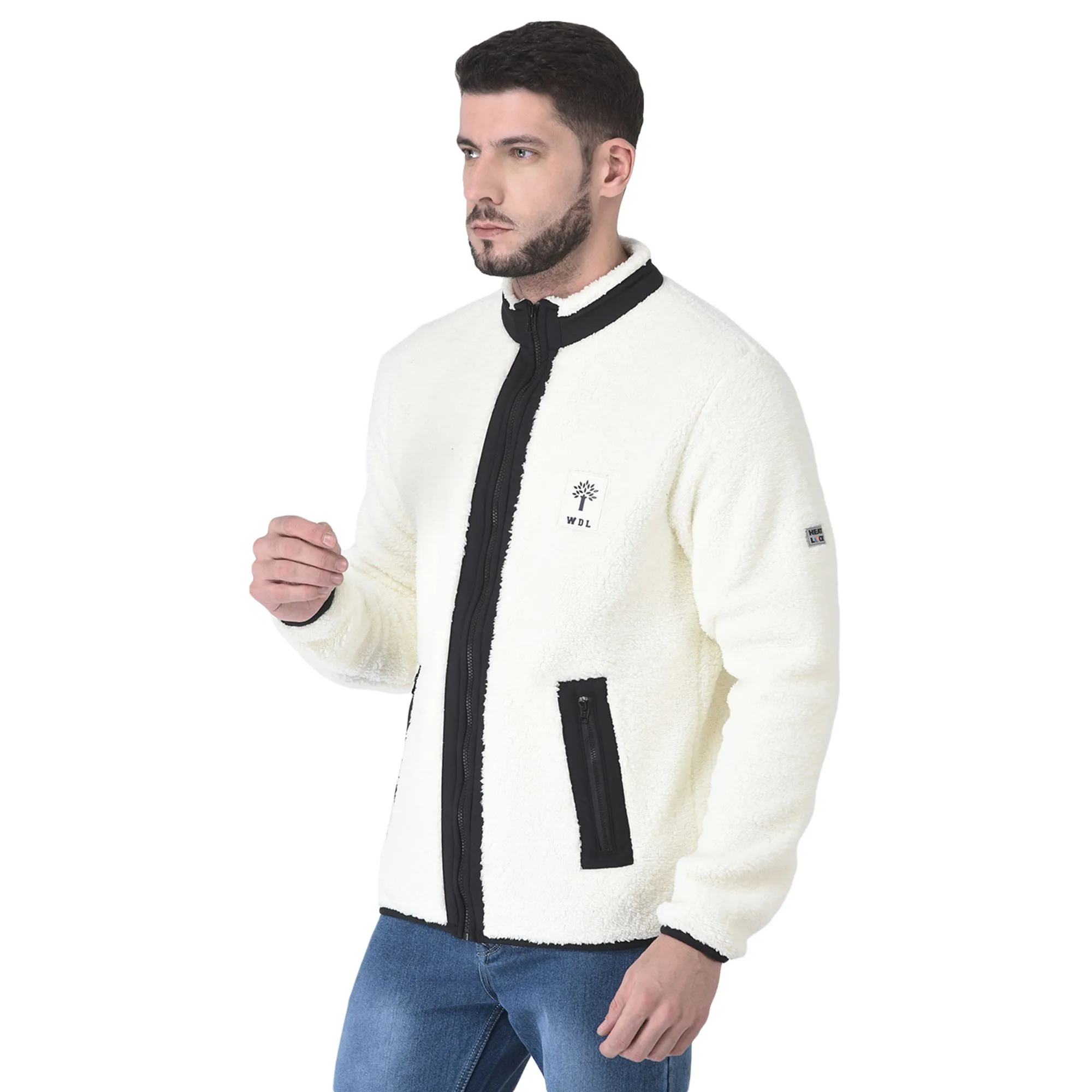 White Jacket for Men - Thumbnail 3