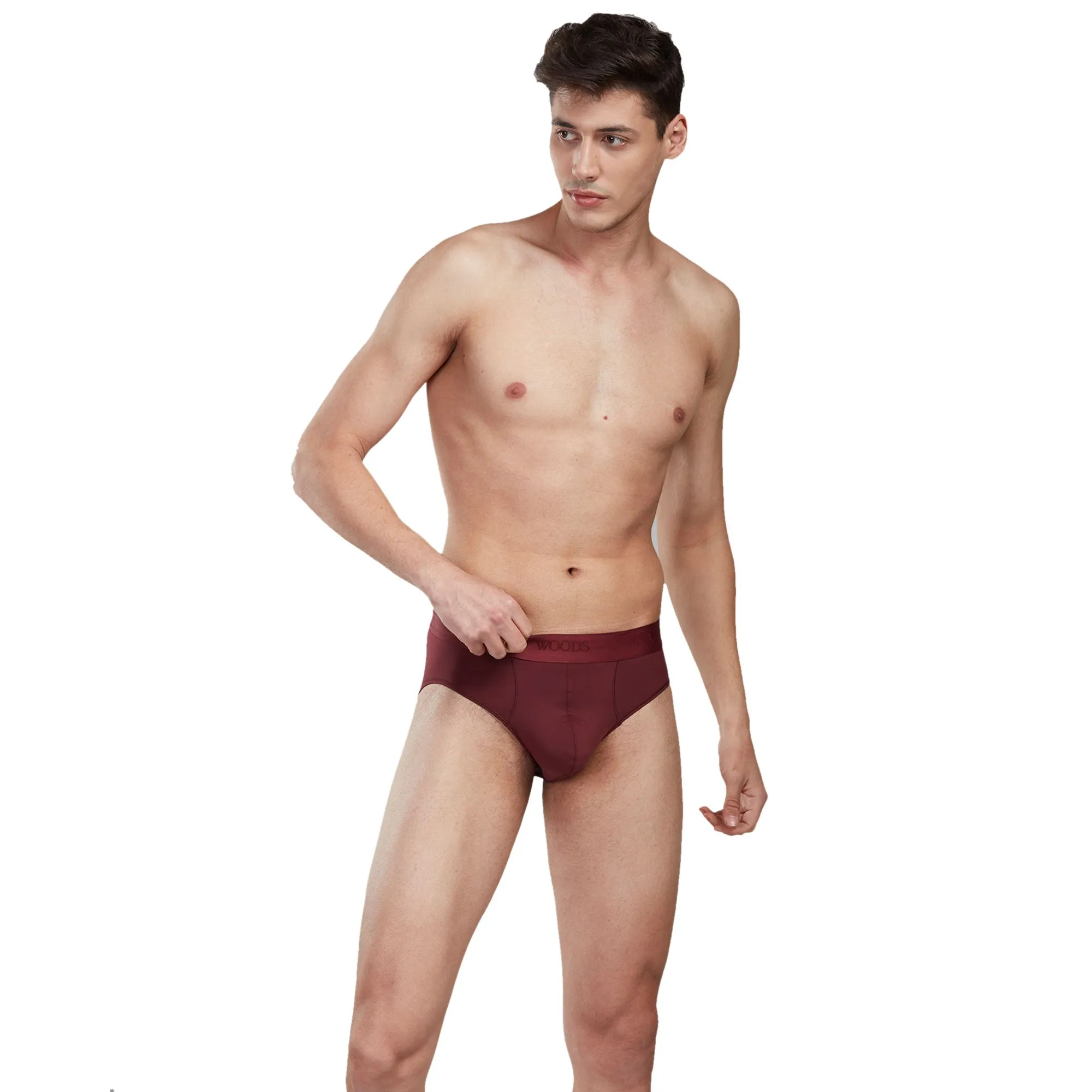 woods-burgandy-microfiber-brief
