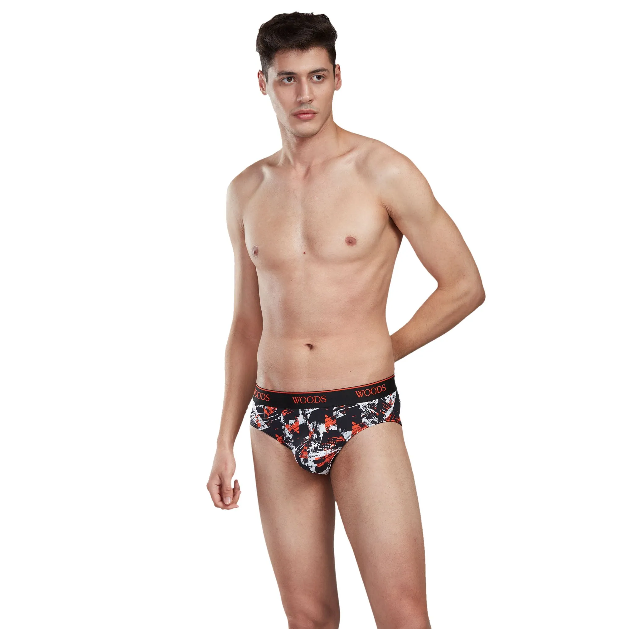 woods-orange-black-microfiber-brief