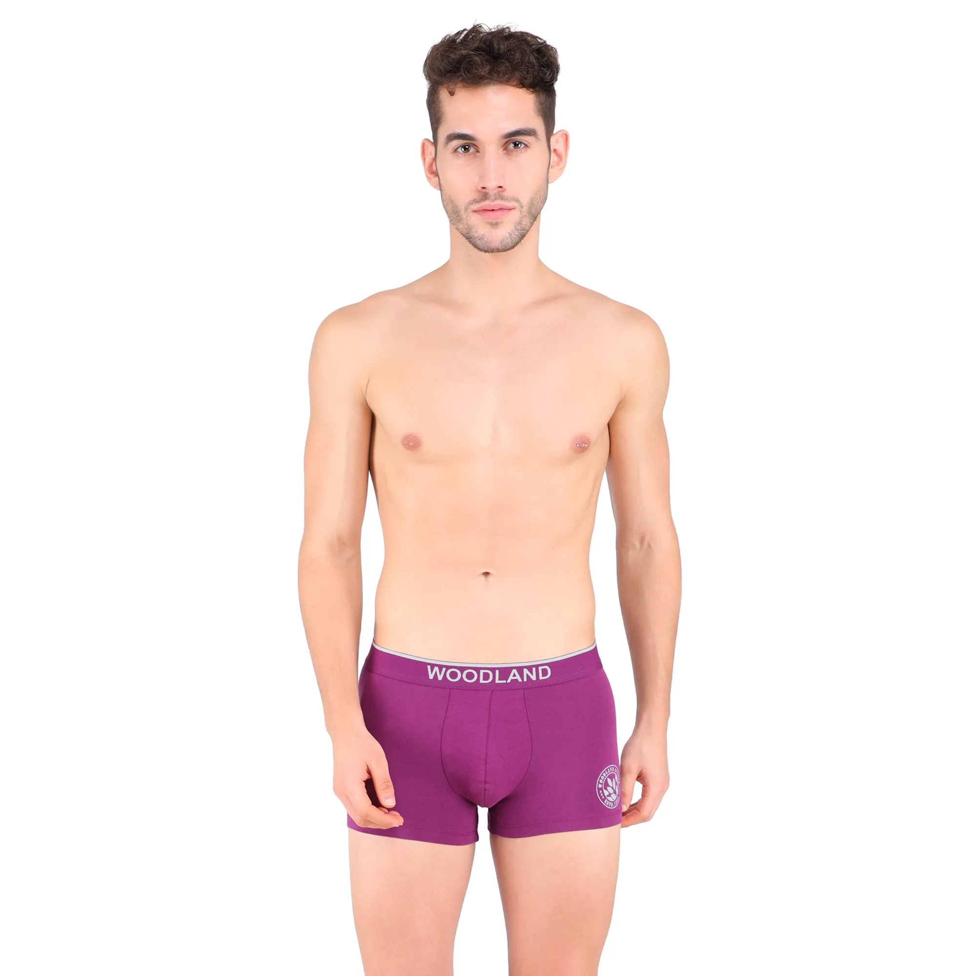 Purple boxer brief for men - Thumbnail 1