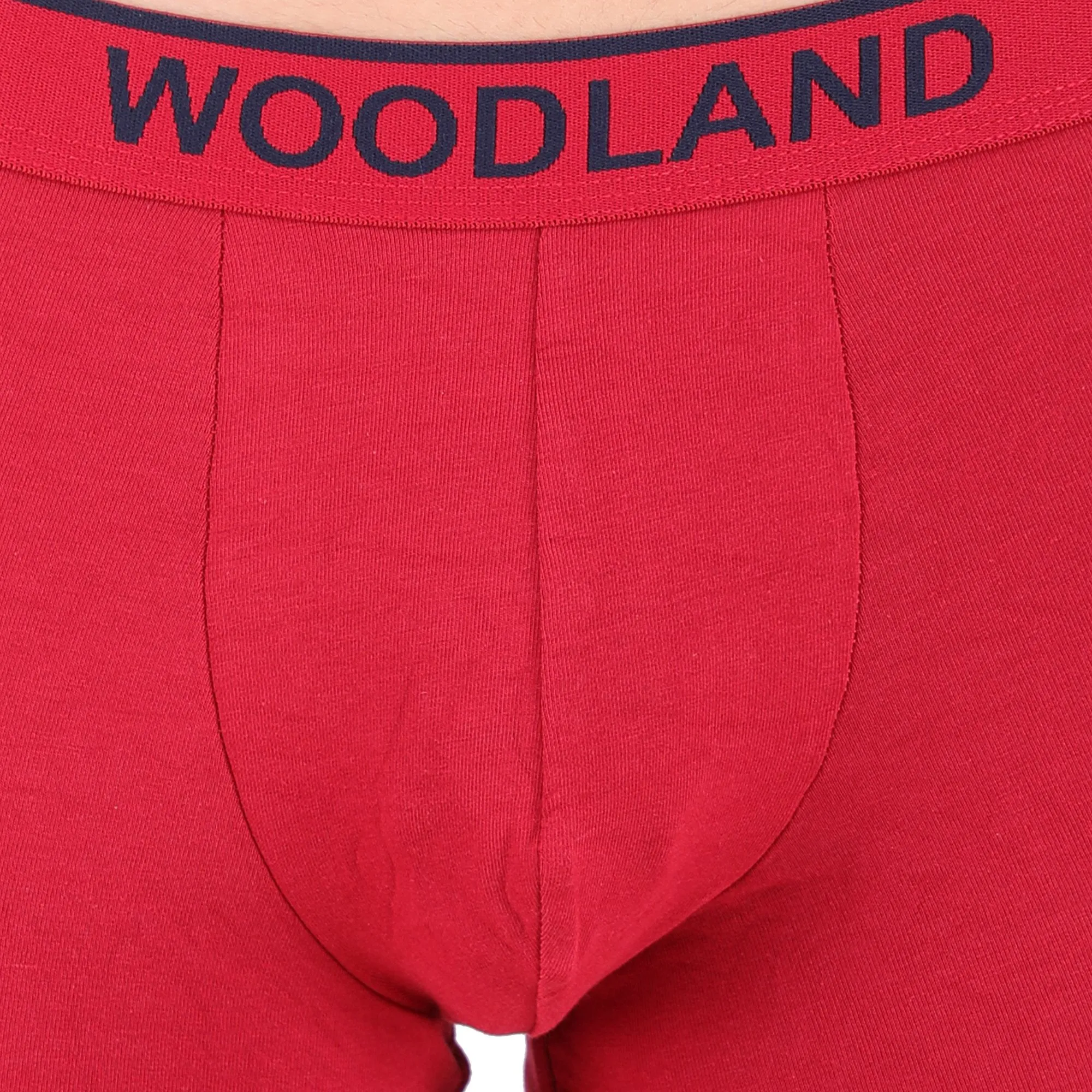 Red Maroon boxer brief for men - Thumbnail 5