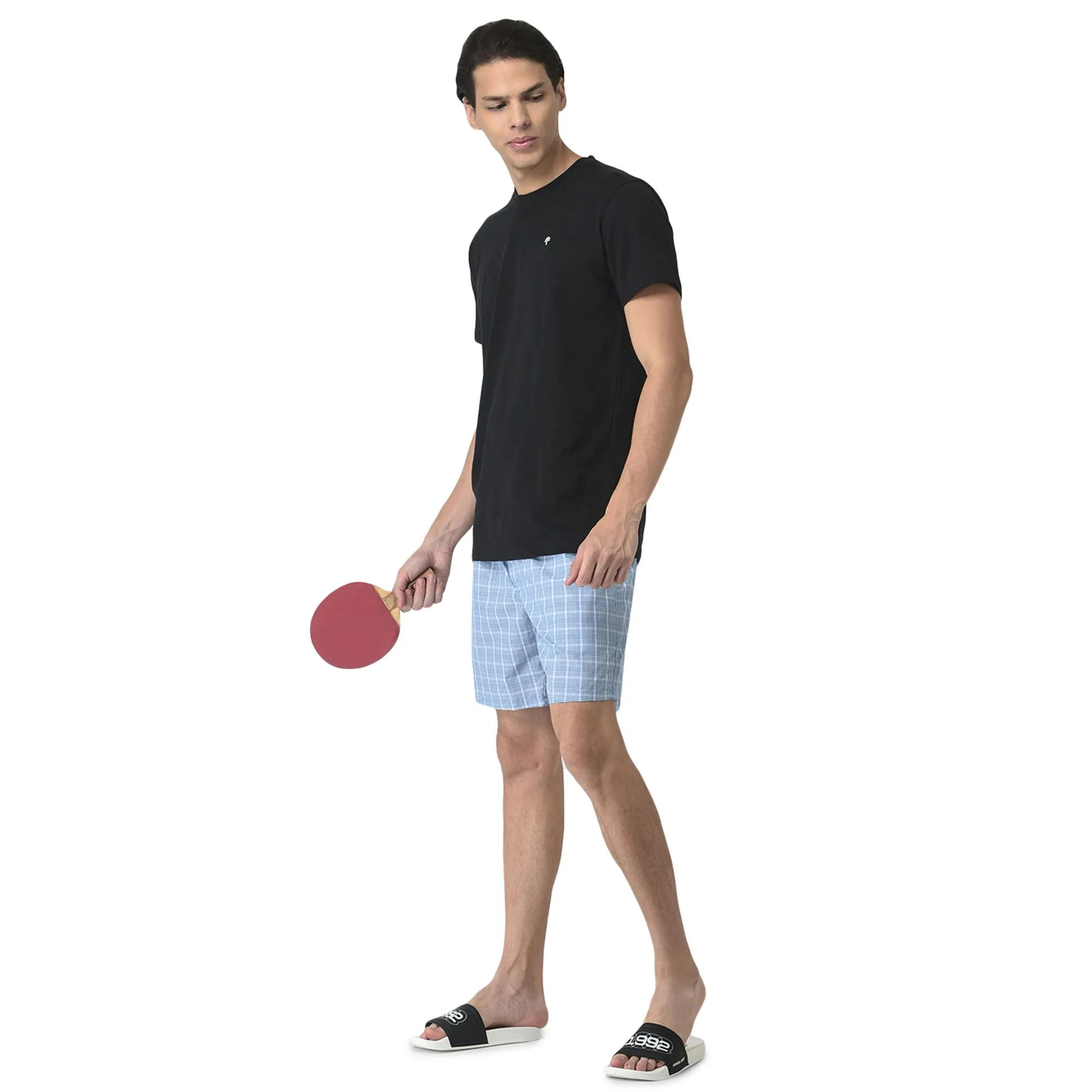 blue-white-checkered-shorts-for-men