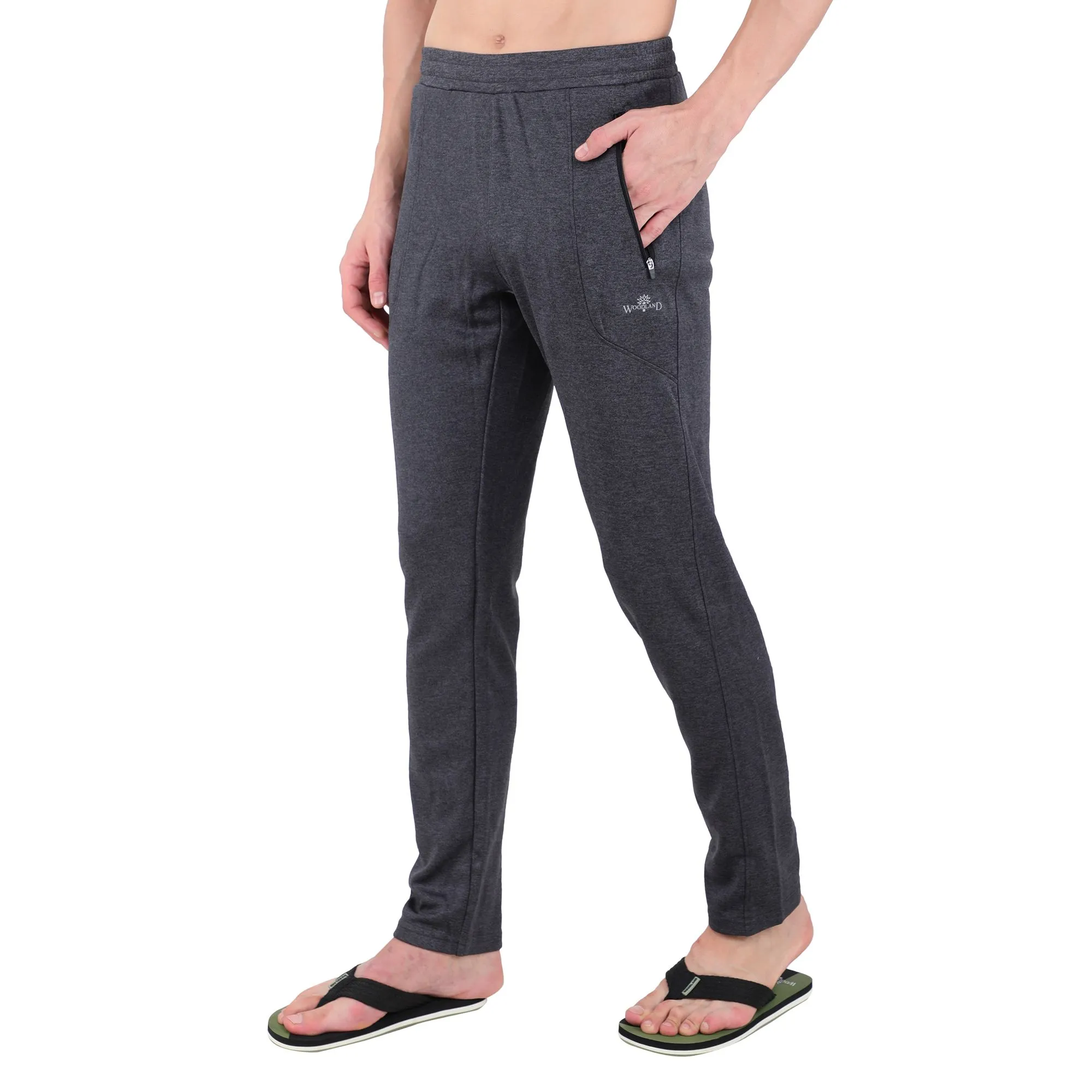 Black track pants for men - Thumbnail 3