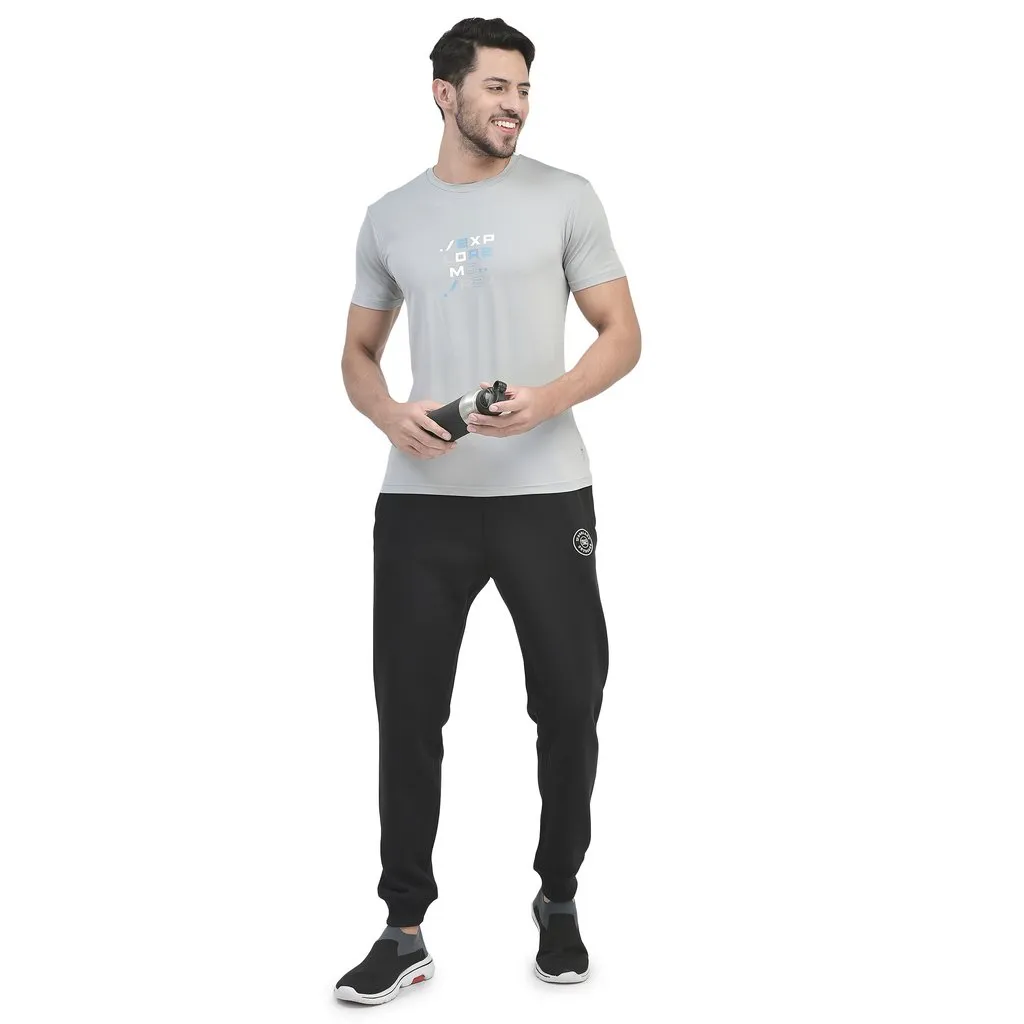 Black Track Pants for Men - Image 1