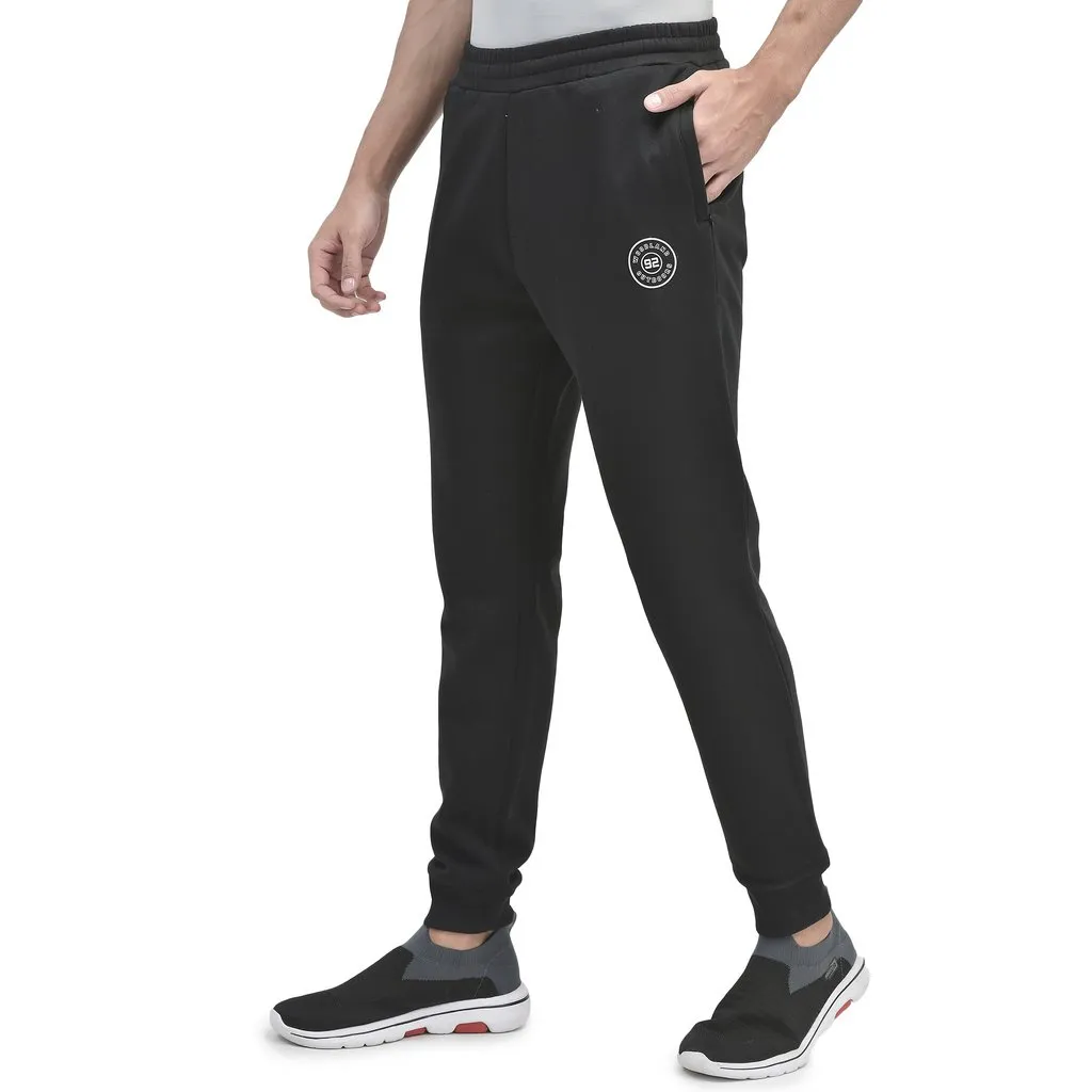 Black Track Pants for Men - Thumbnail 3