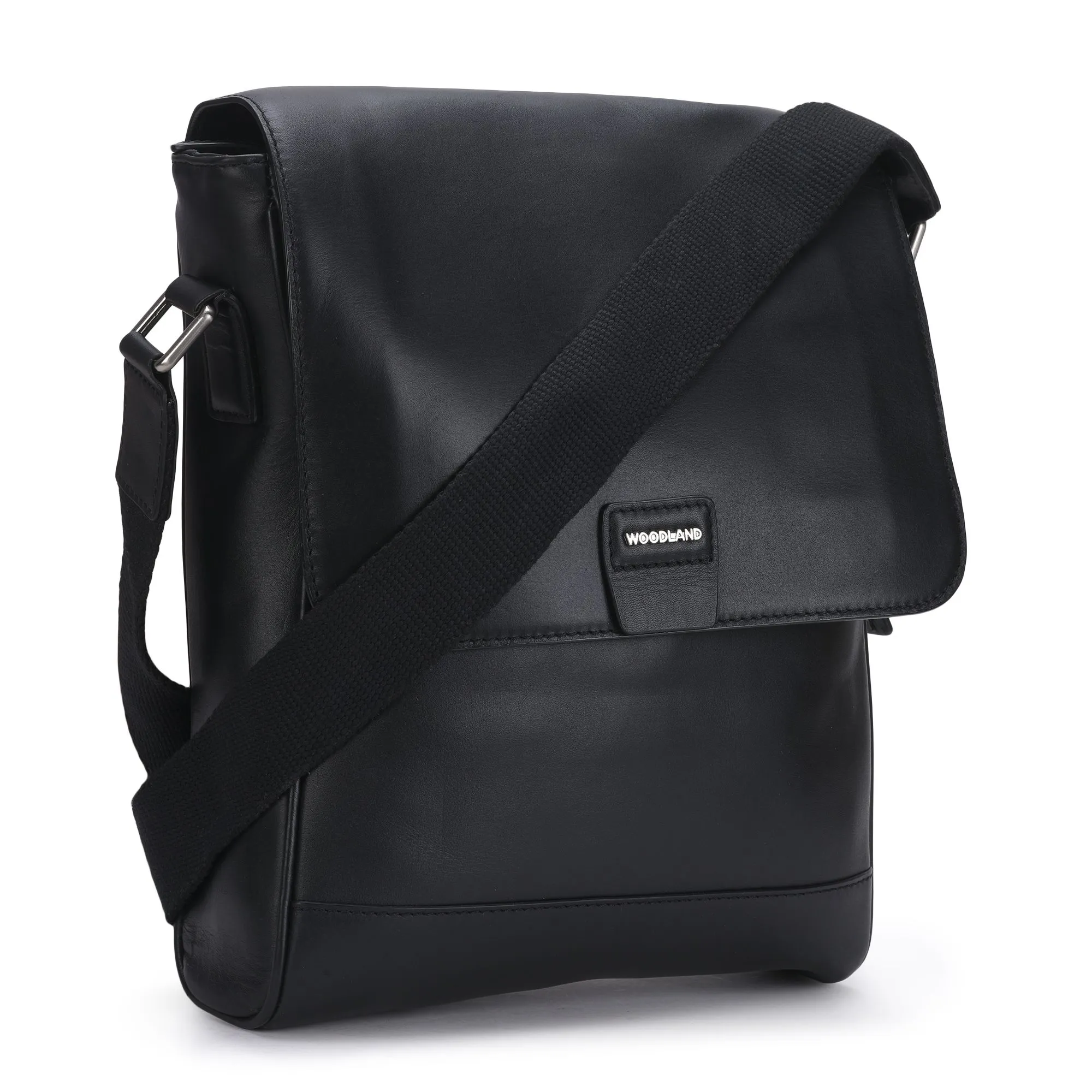 Black shoulder bag for men - Thumbnail 2