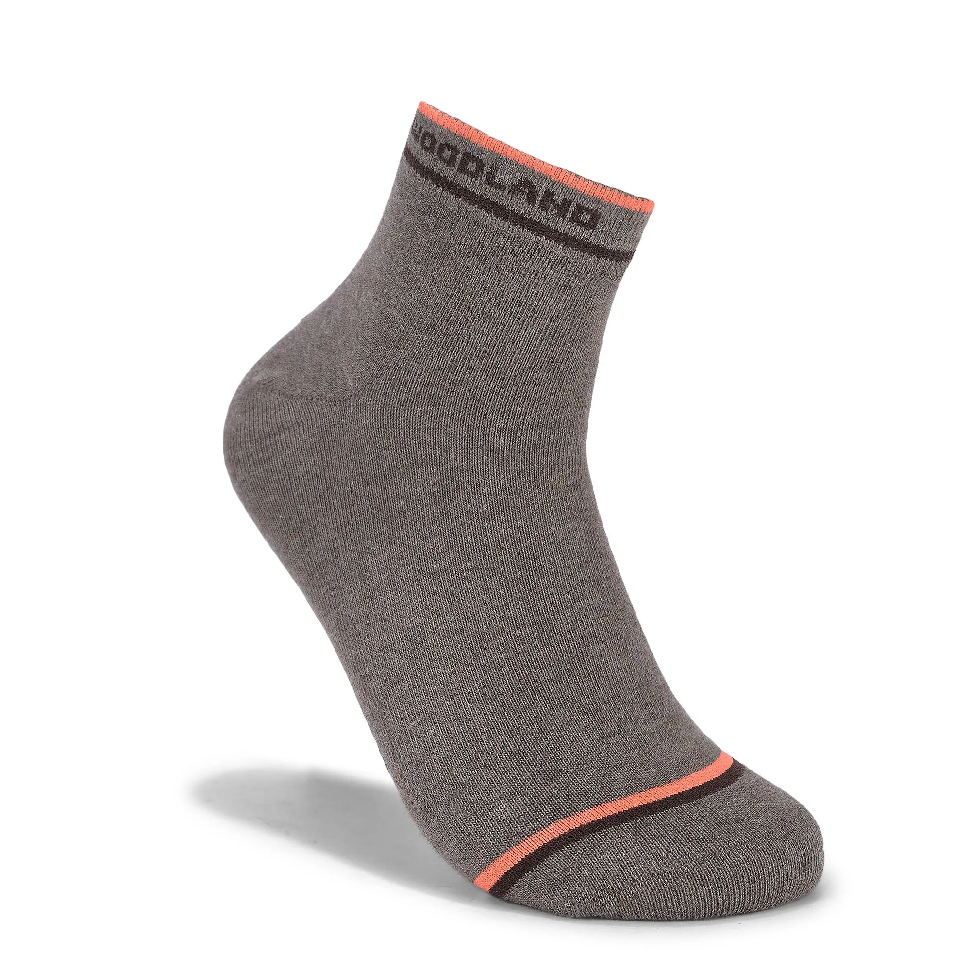 Light brown/Dark brown sport socks - Thumbnail 1