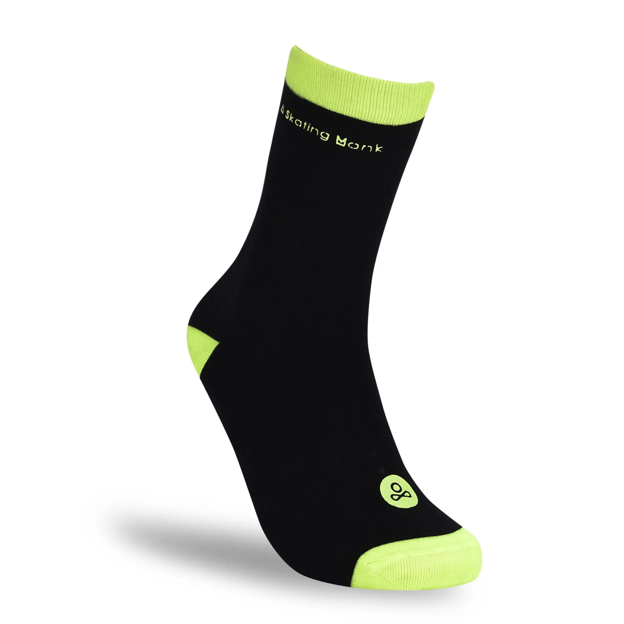 Black Neon Socks for Men - Image 1