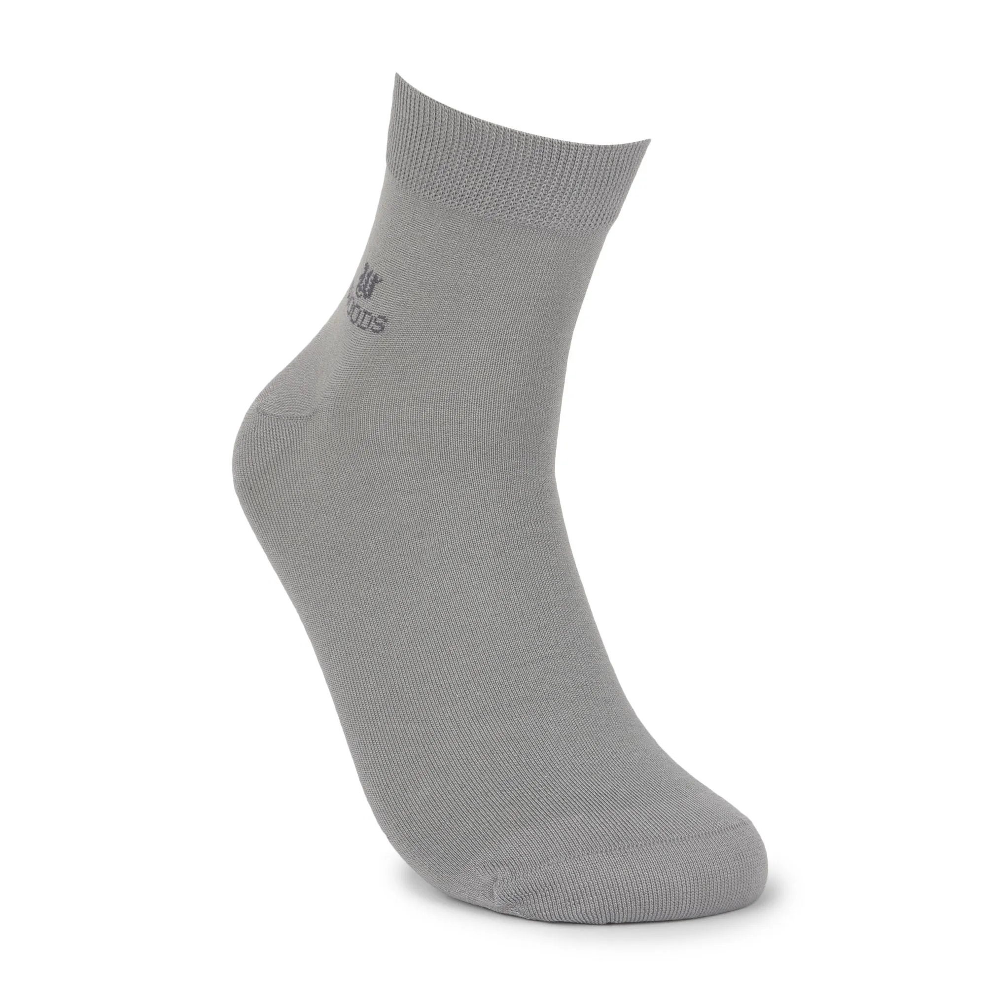 Black/White/MGrey socks tripack for men - Thumbnail 2