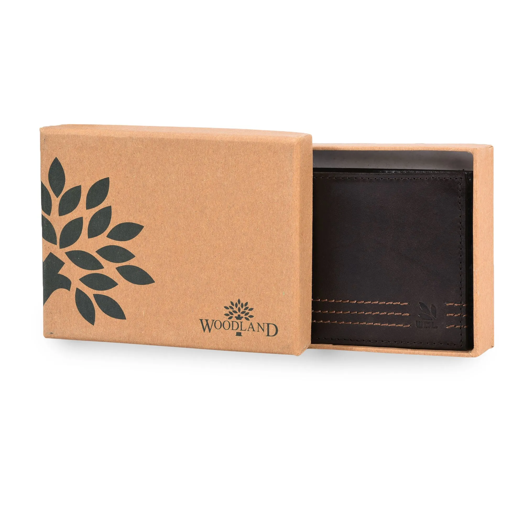 BROWN Leather Wallet For Men - Thumbnail 1