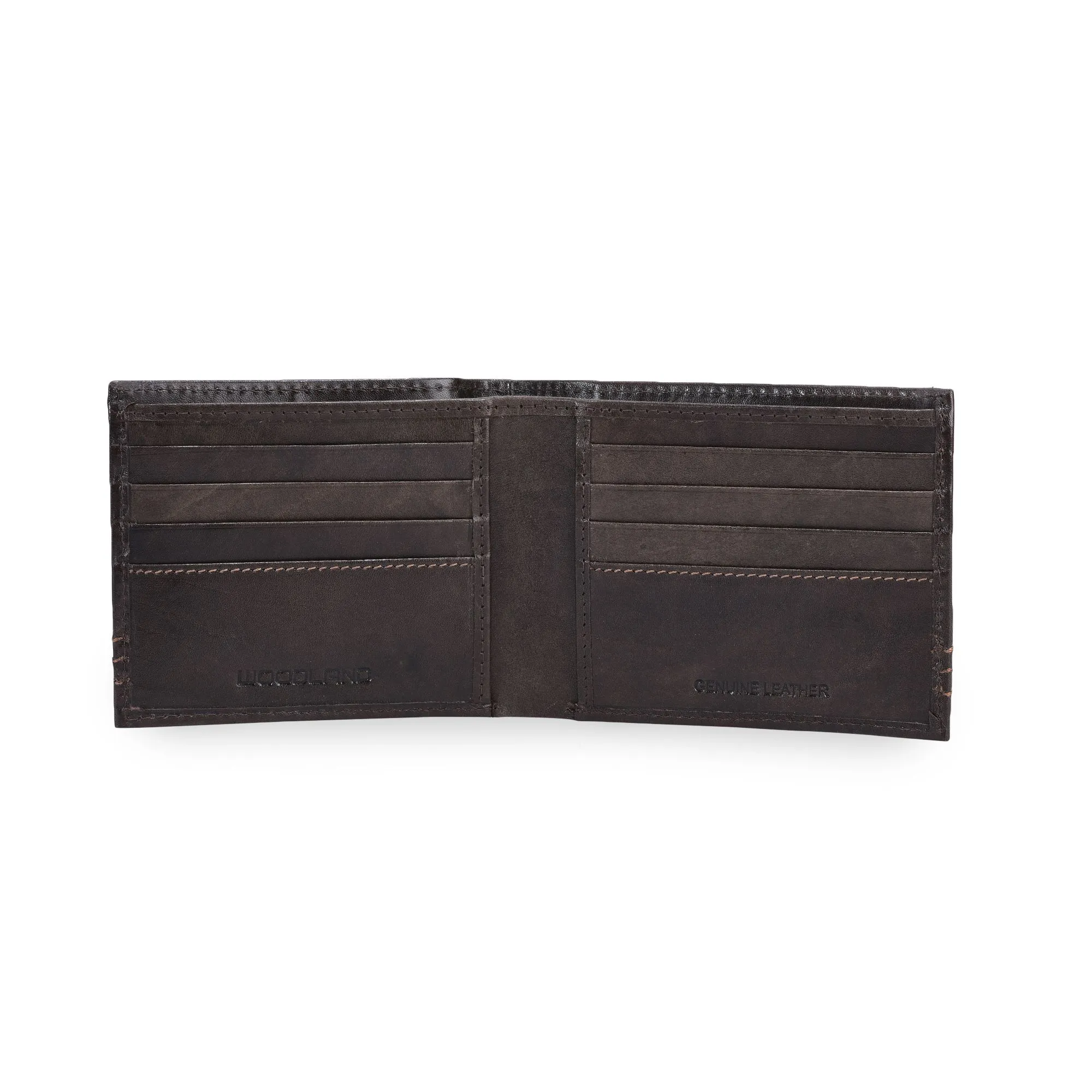 BROWN Leather Wallet For Men - Thumbnail 4