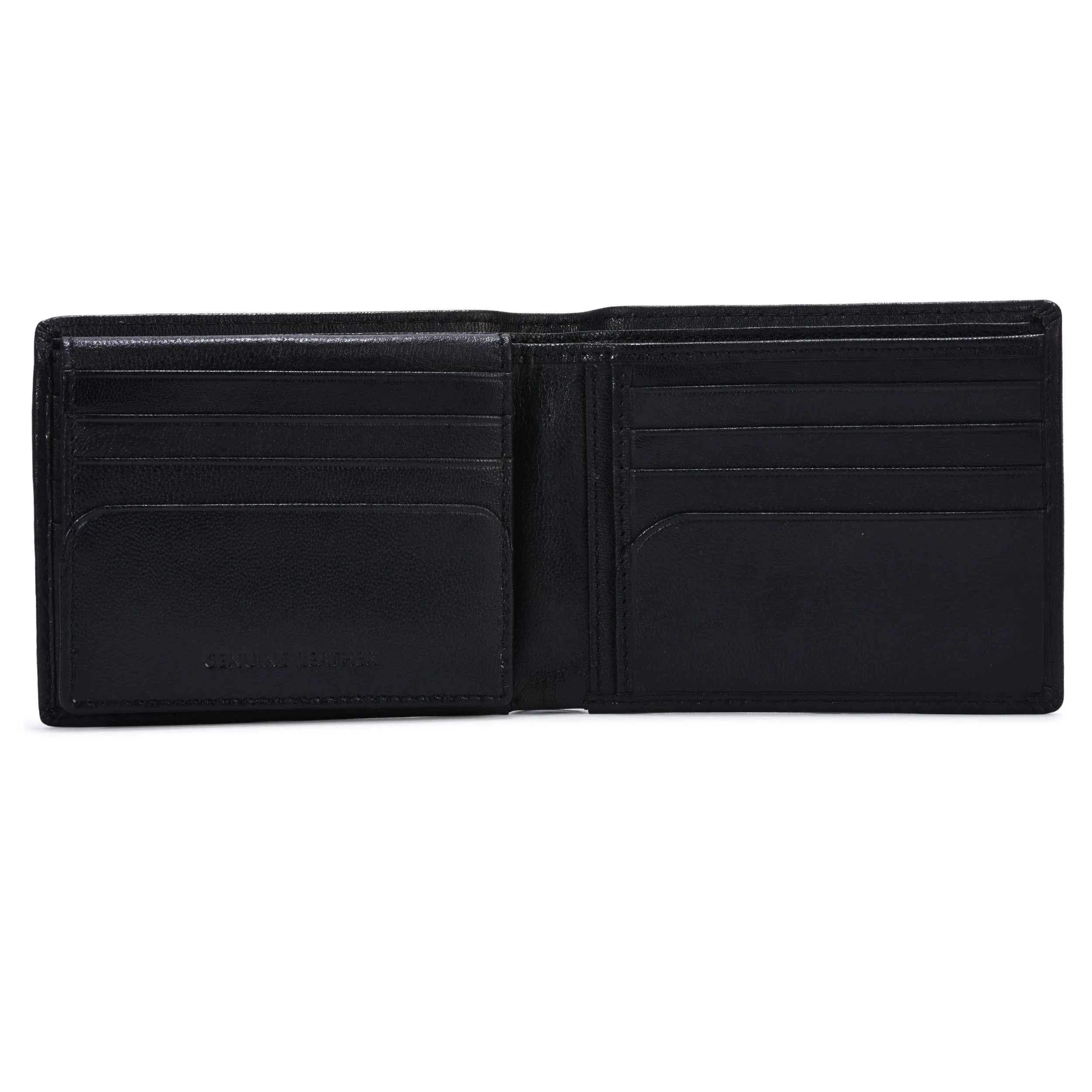 BLACK Men's Classic Leather Wallet - Thumbnail 3