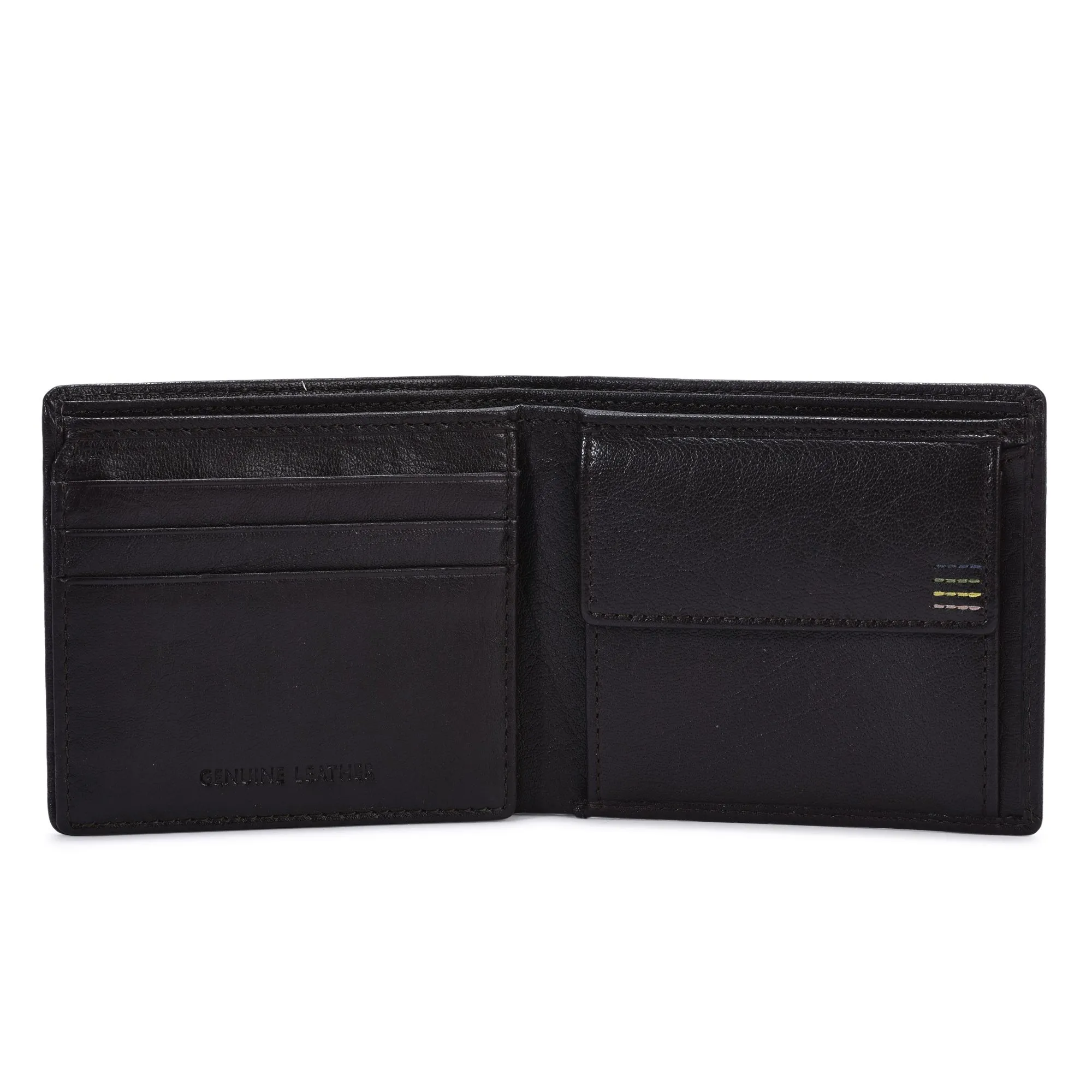 BROWN Leather Wallet for Men - Thumbnail 3