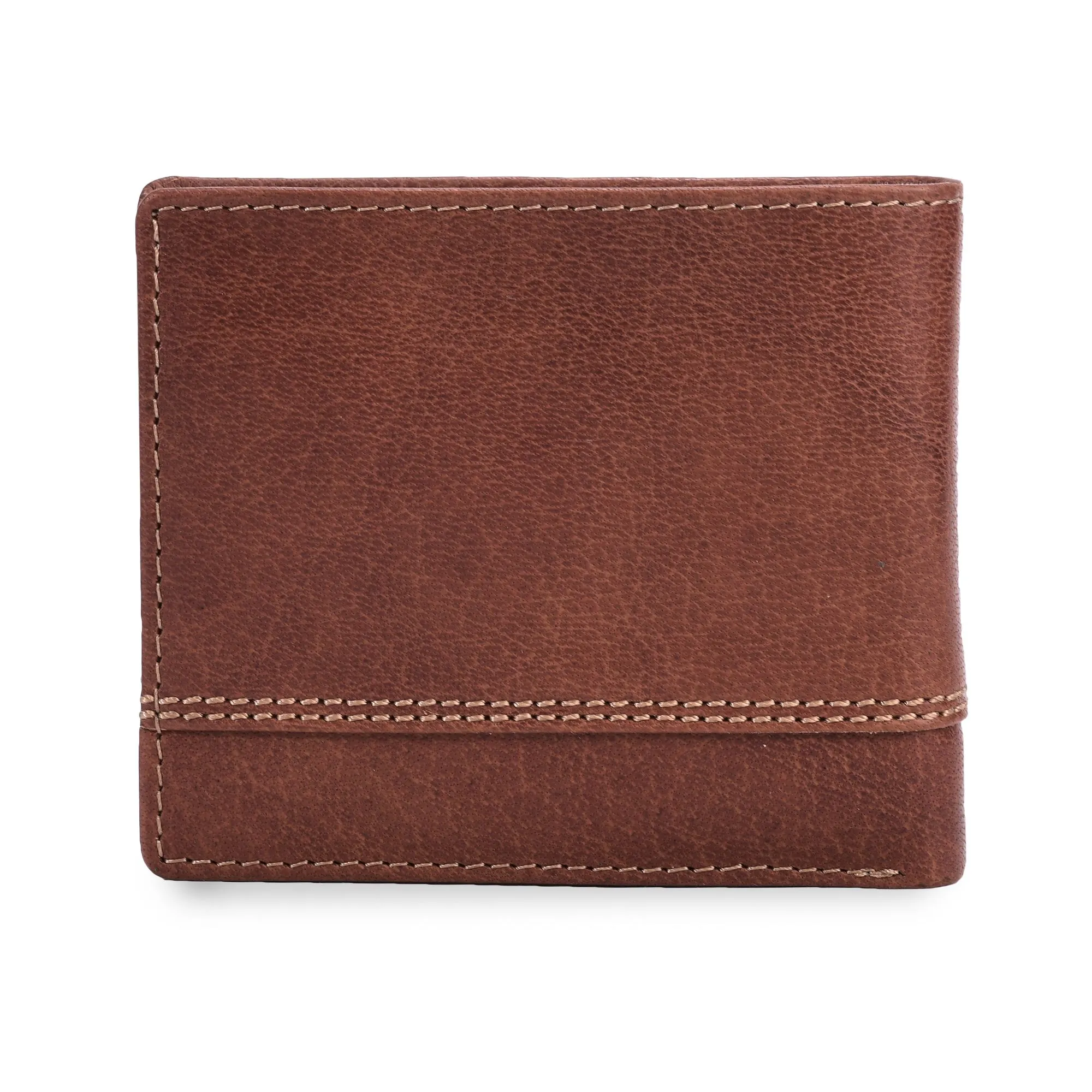 BROWN Leather Wallet For Men - Thumbnail 3