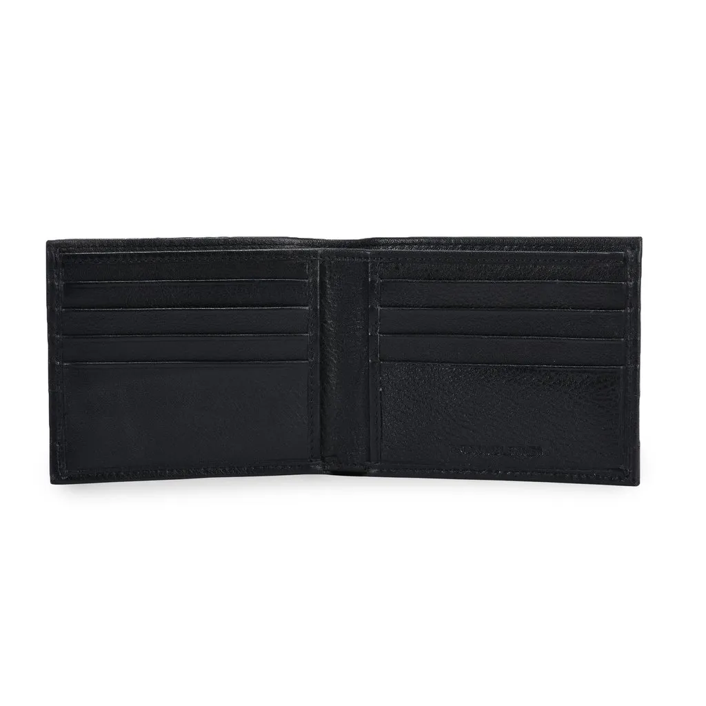 BLACK Leather Wallet for Men - Thumbnail 3