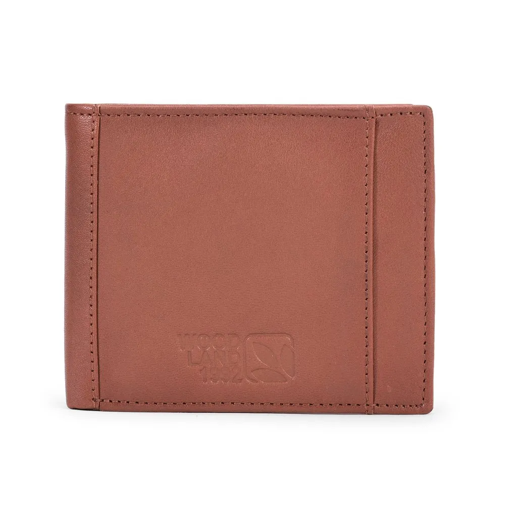 TAN Men's Classic Leather Wallet - Image 1