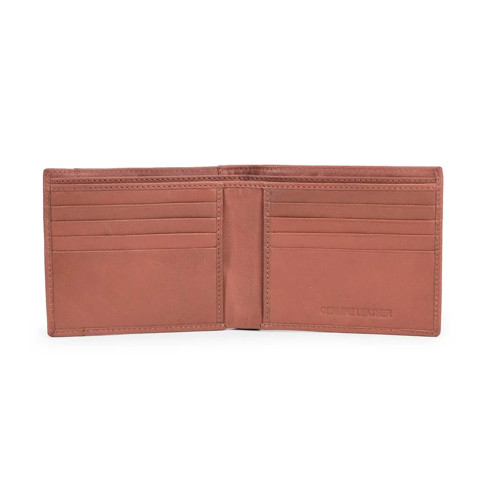TAN Men's Classic Leather Wallet - Thumbnail 3