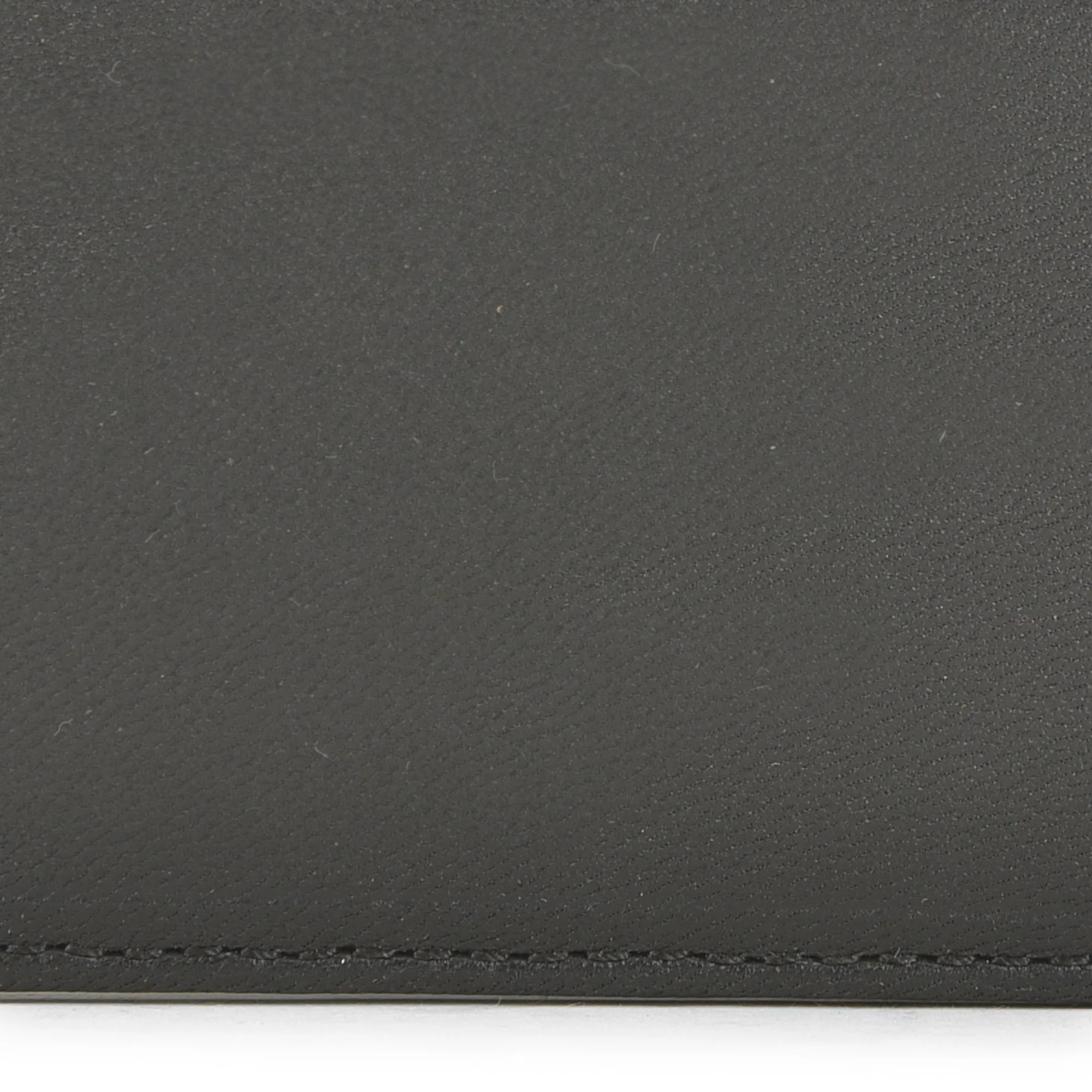 Black leather wallet for men - Thumbnail 3