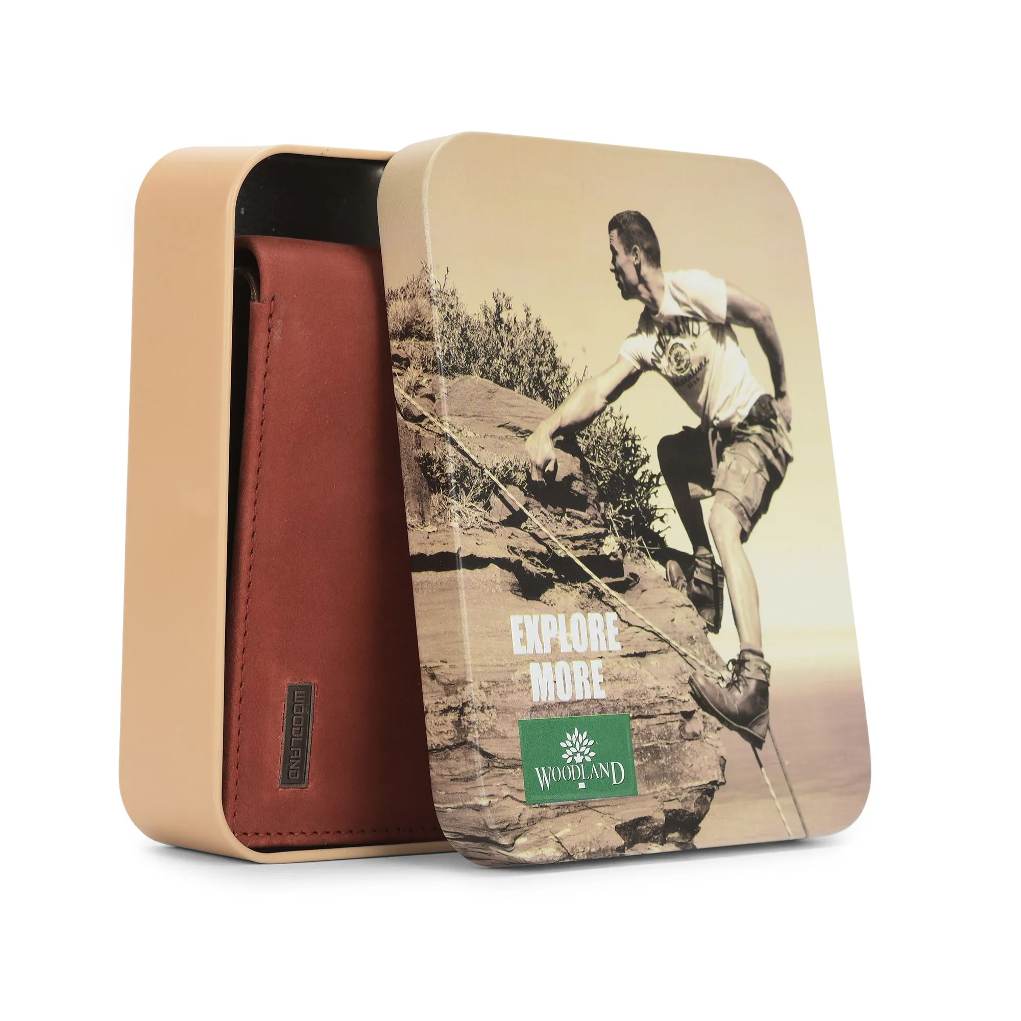 Red Leather wallet for men - Thumbnail 6