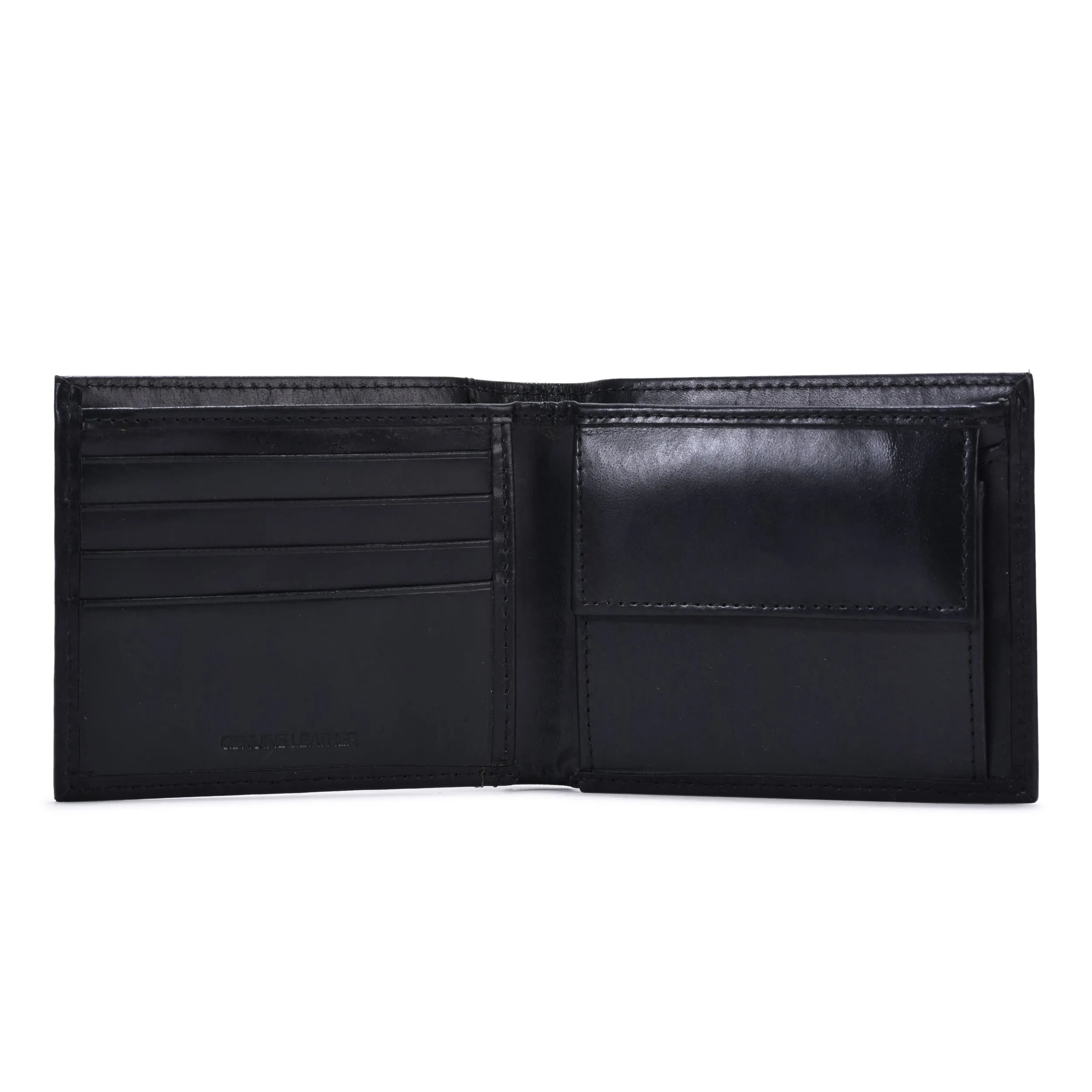 BLACK Leather Wallet - Thumbnail 3
