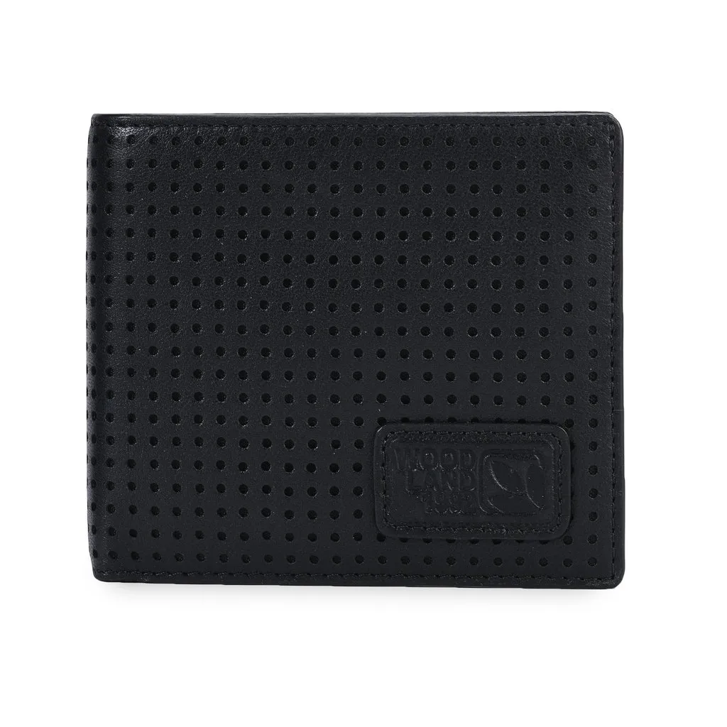 Black Leather Wallet For Men - Thumbnail 1
