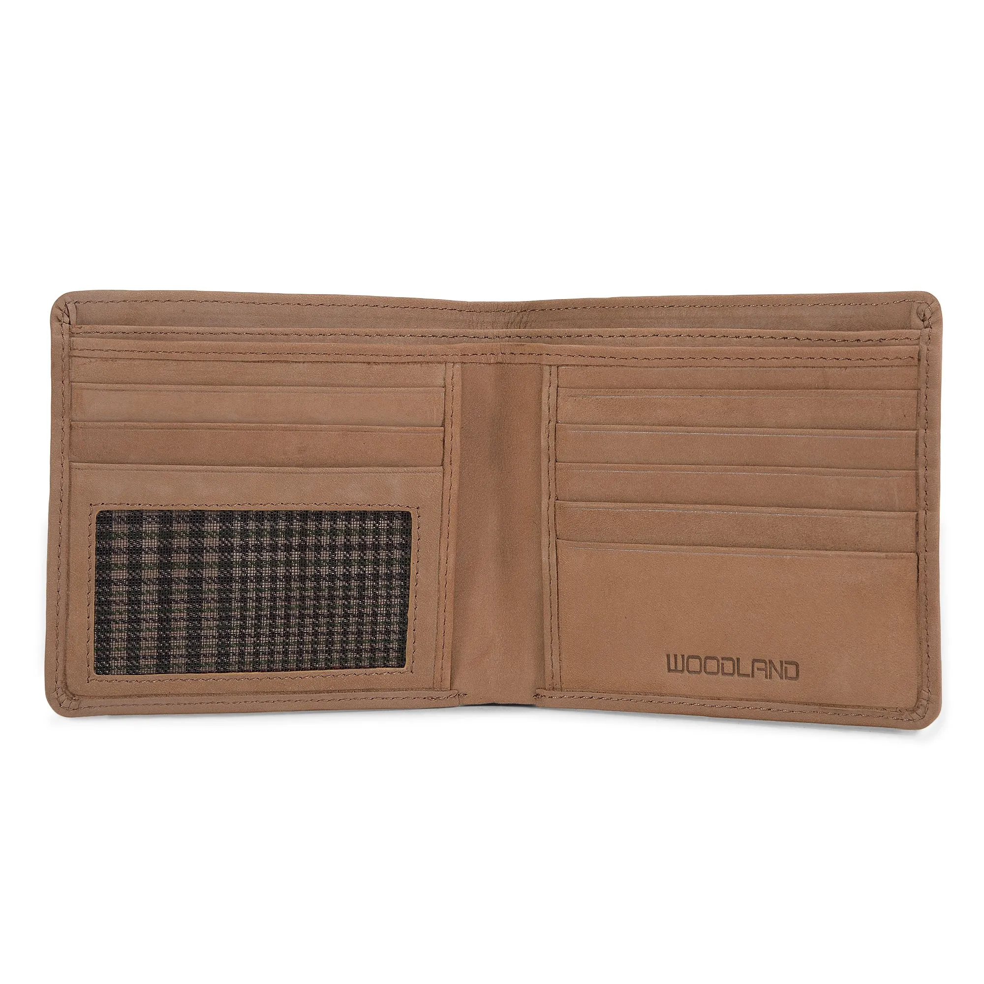 Camel bifold wallet for men - Thumbnail 3