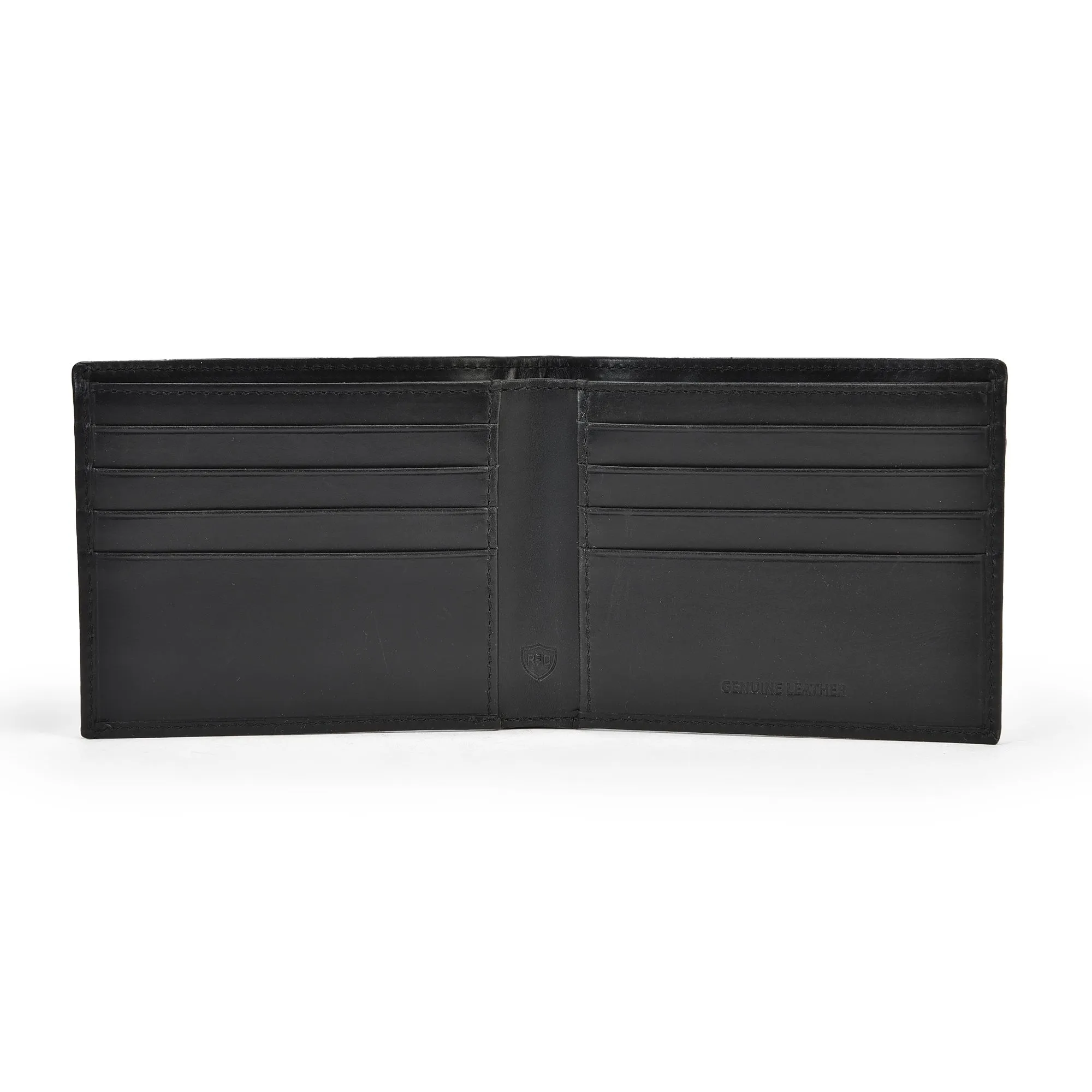Black Leather wallet for men - Thumbnail 3