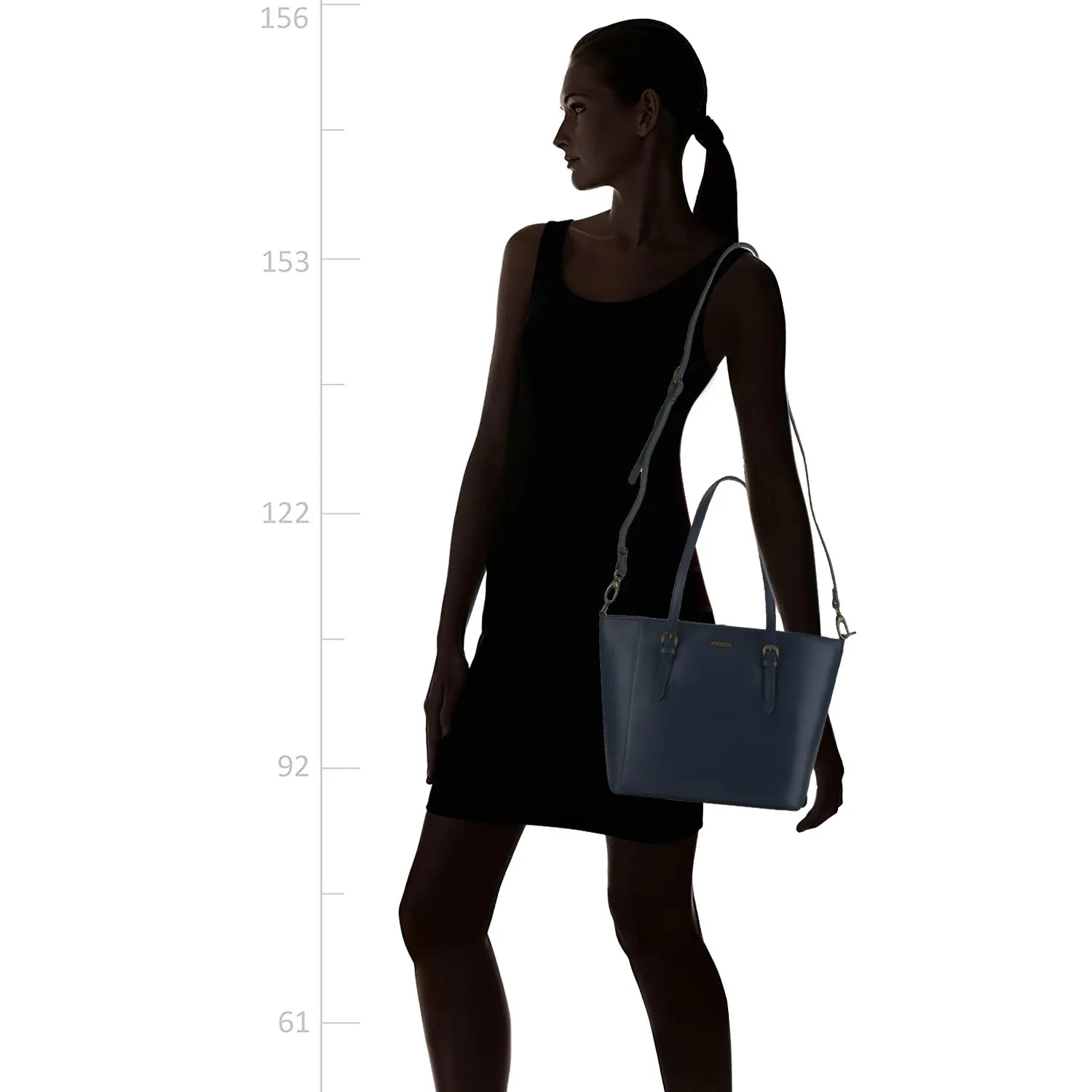 Blue Tote Bag for women - Thumbnail 8