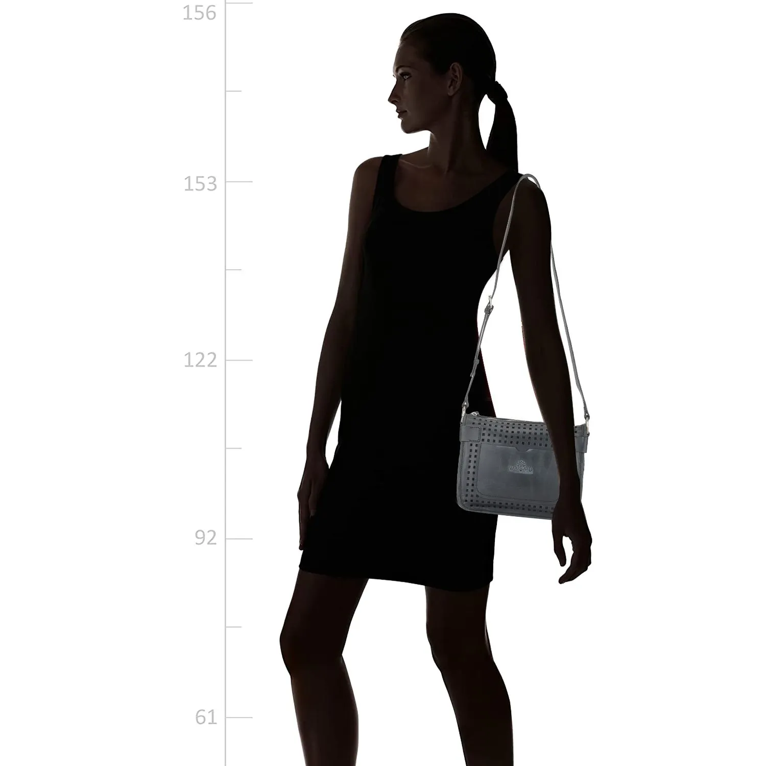 Black Shoulder bag for women - Thumbnail 7