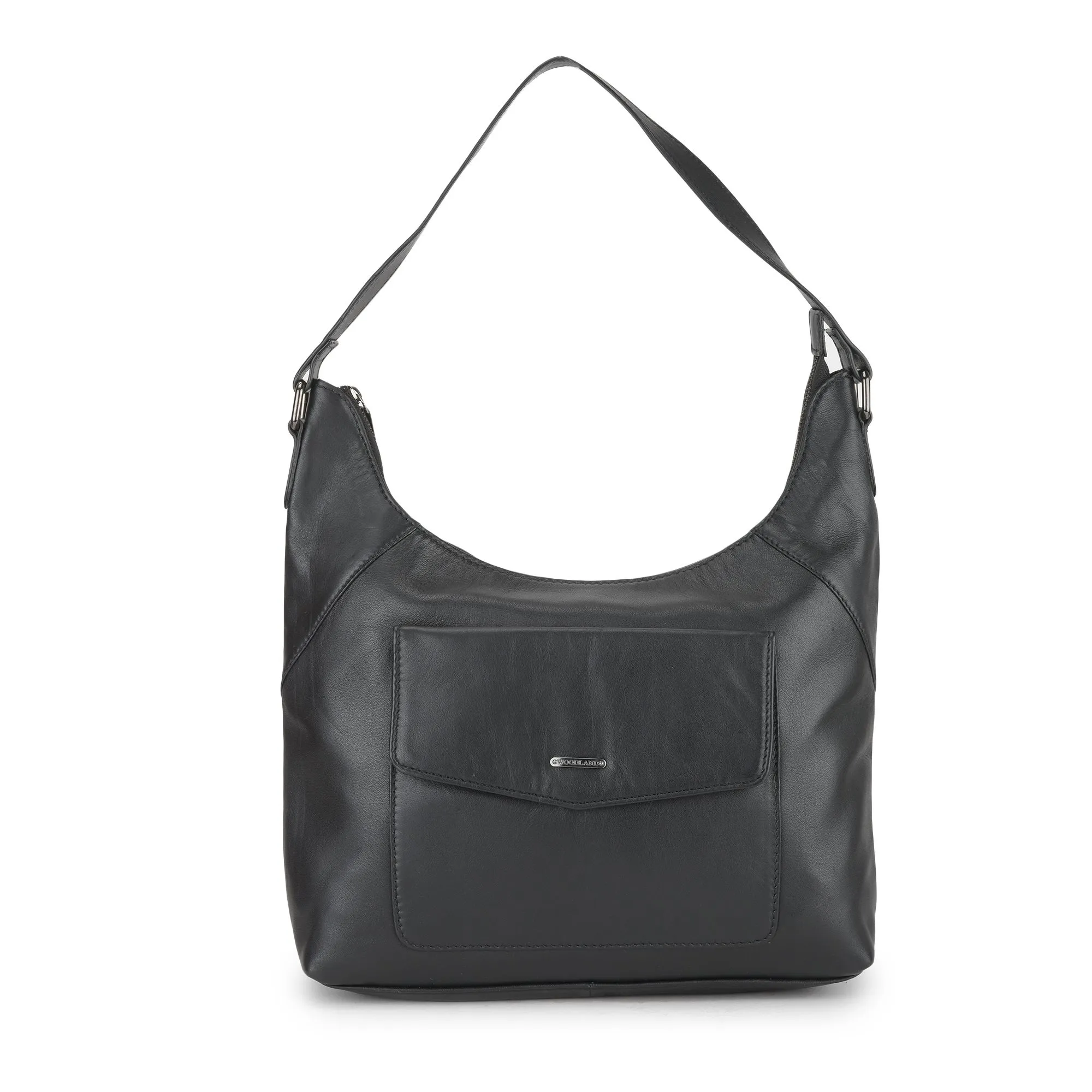 Black handbag for women - Thumbnail 1