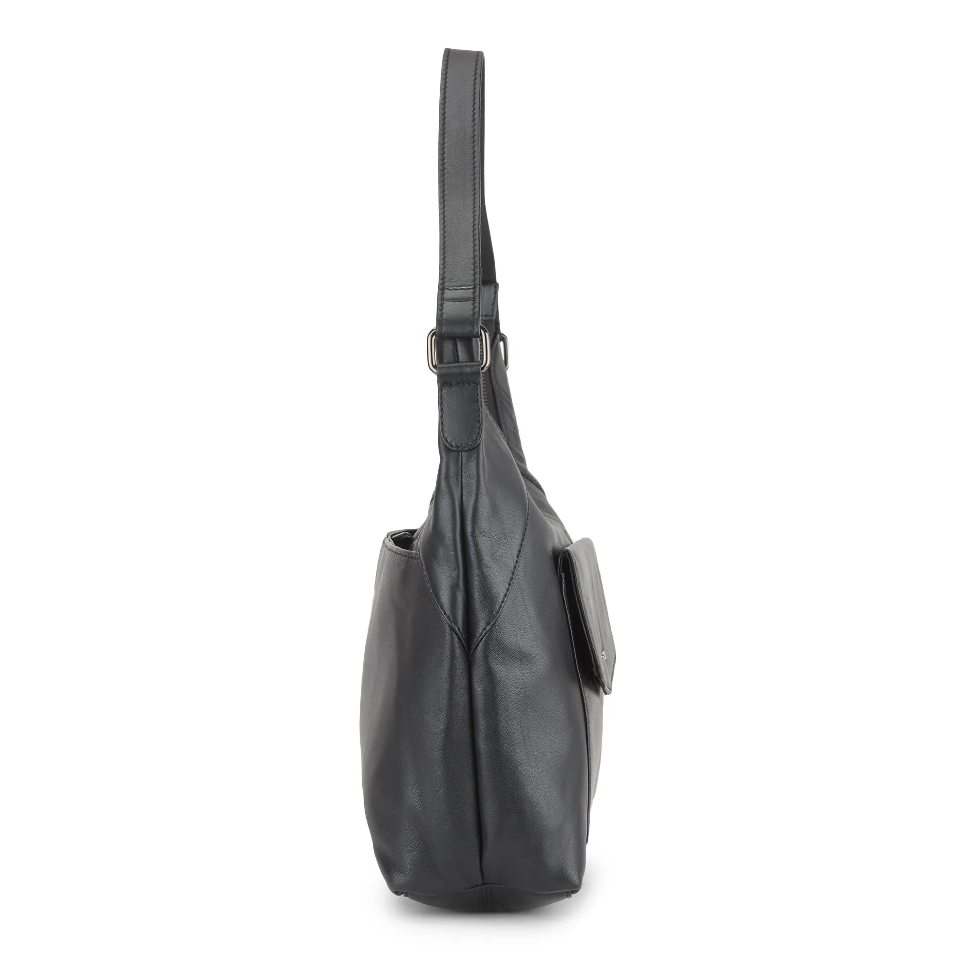 Black handbag for women - Thumbnail 3