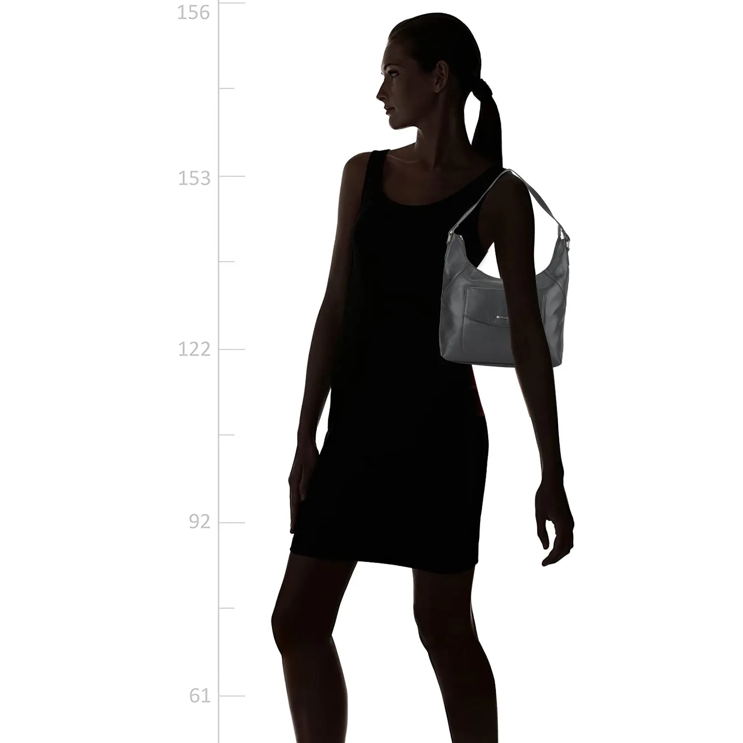 Black handbag for women - Thumbnail 7