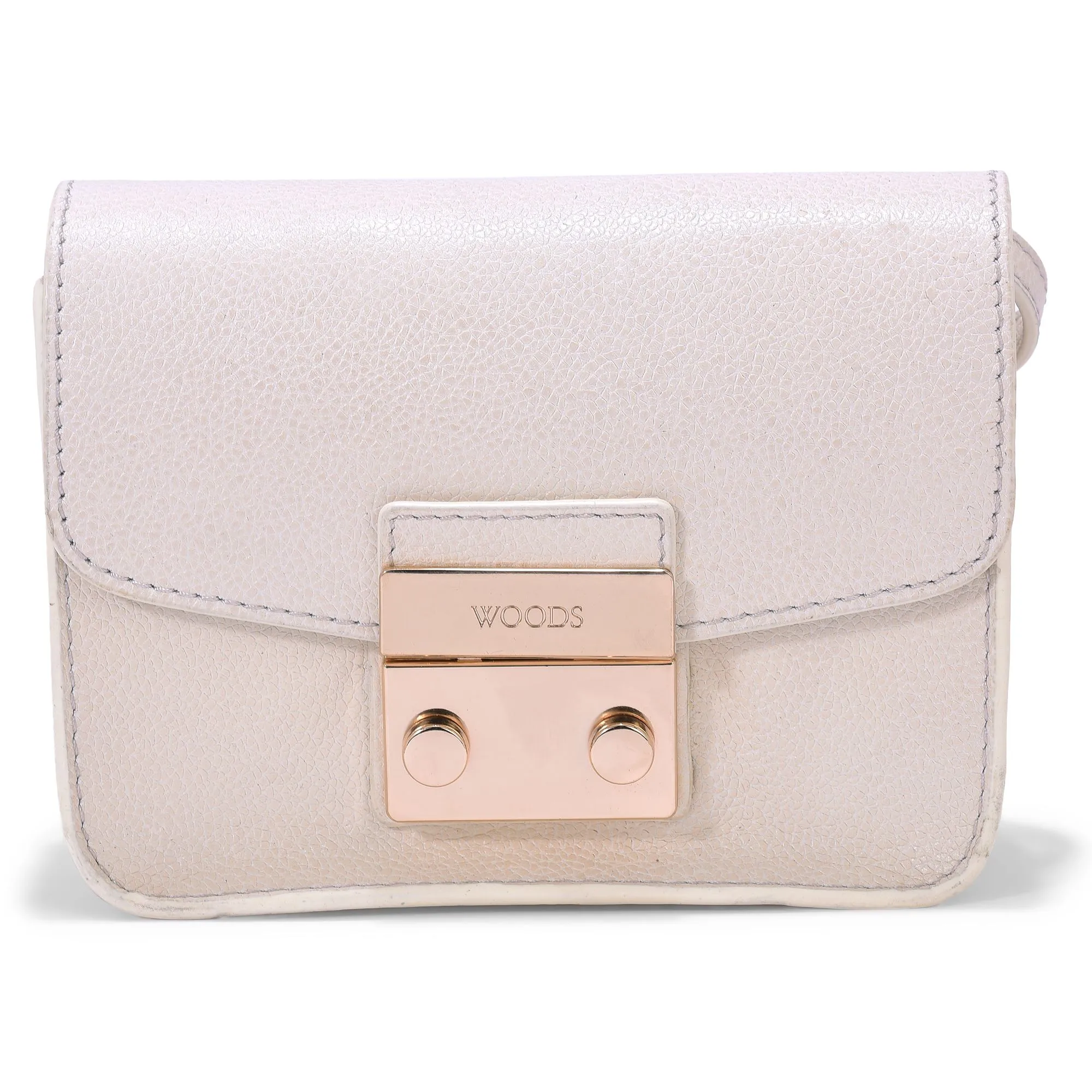 White satchel bag - Thumbnail 1