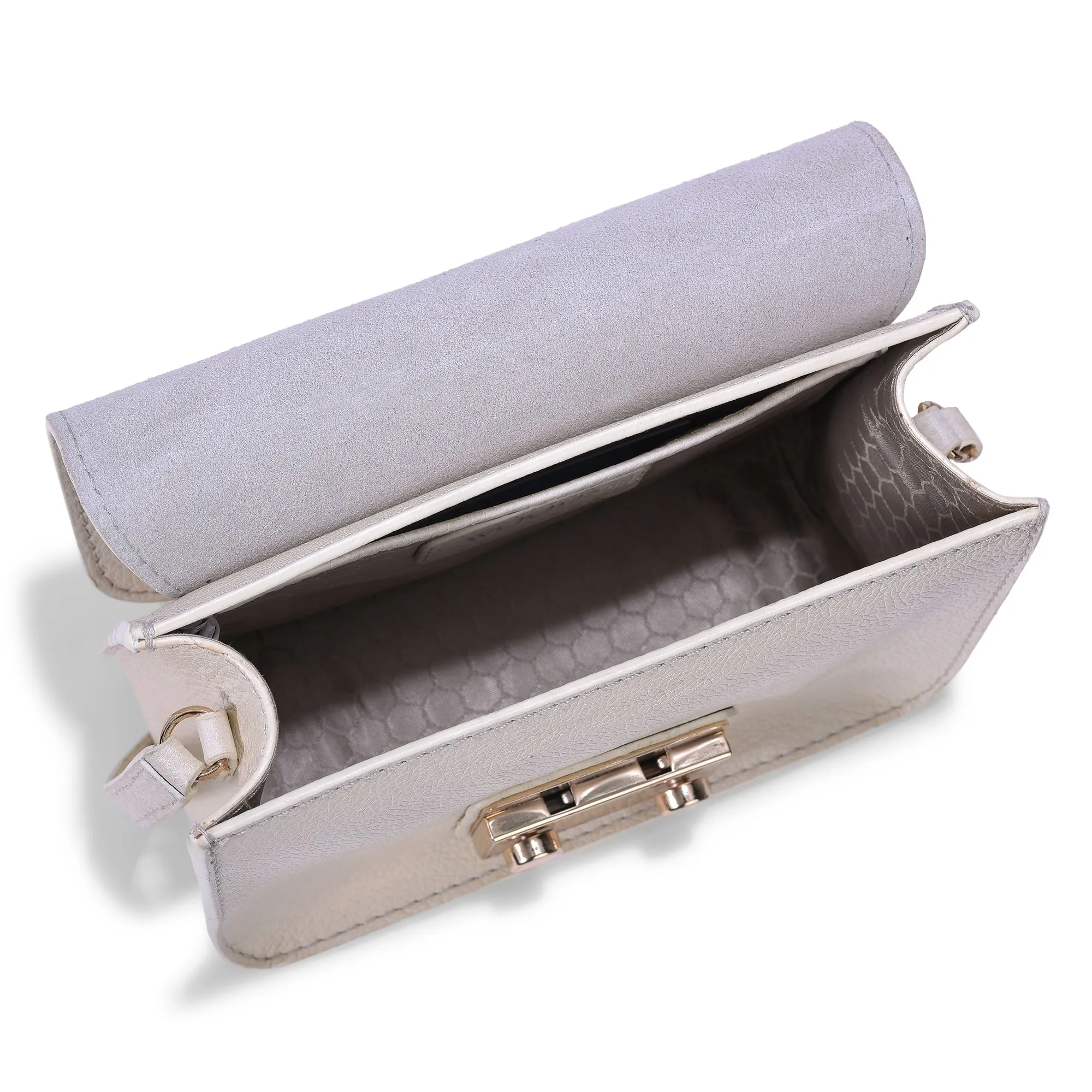 White satchel bag - Thumbnail 4