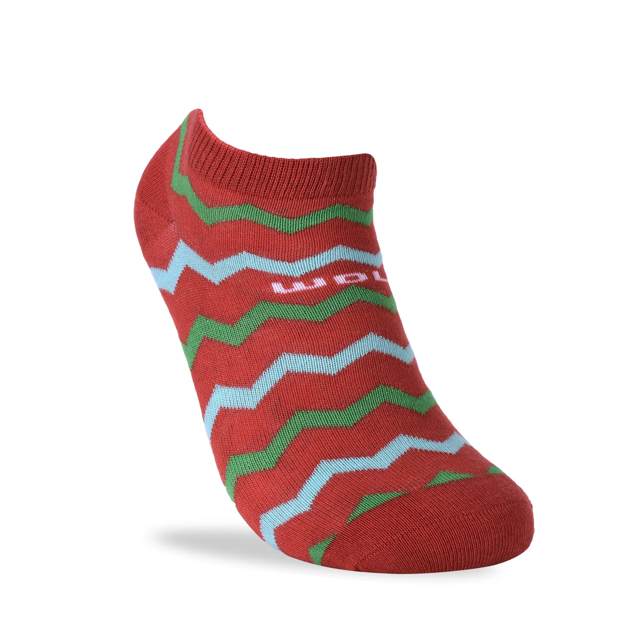 Red ankle socks for women - Image 1