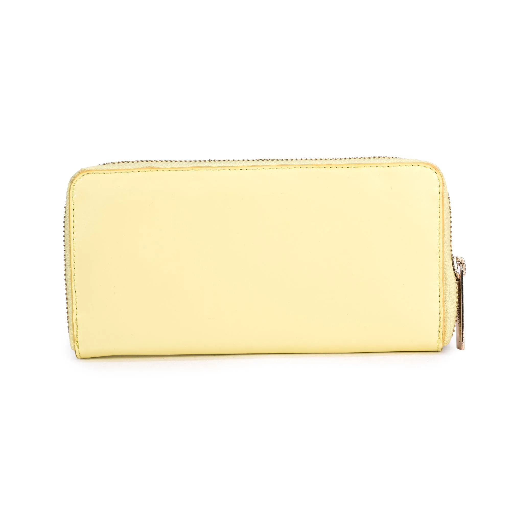 YELLOW wallet for women - Thumbnail 3