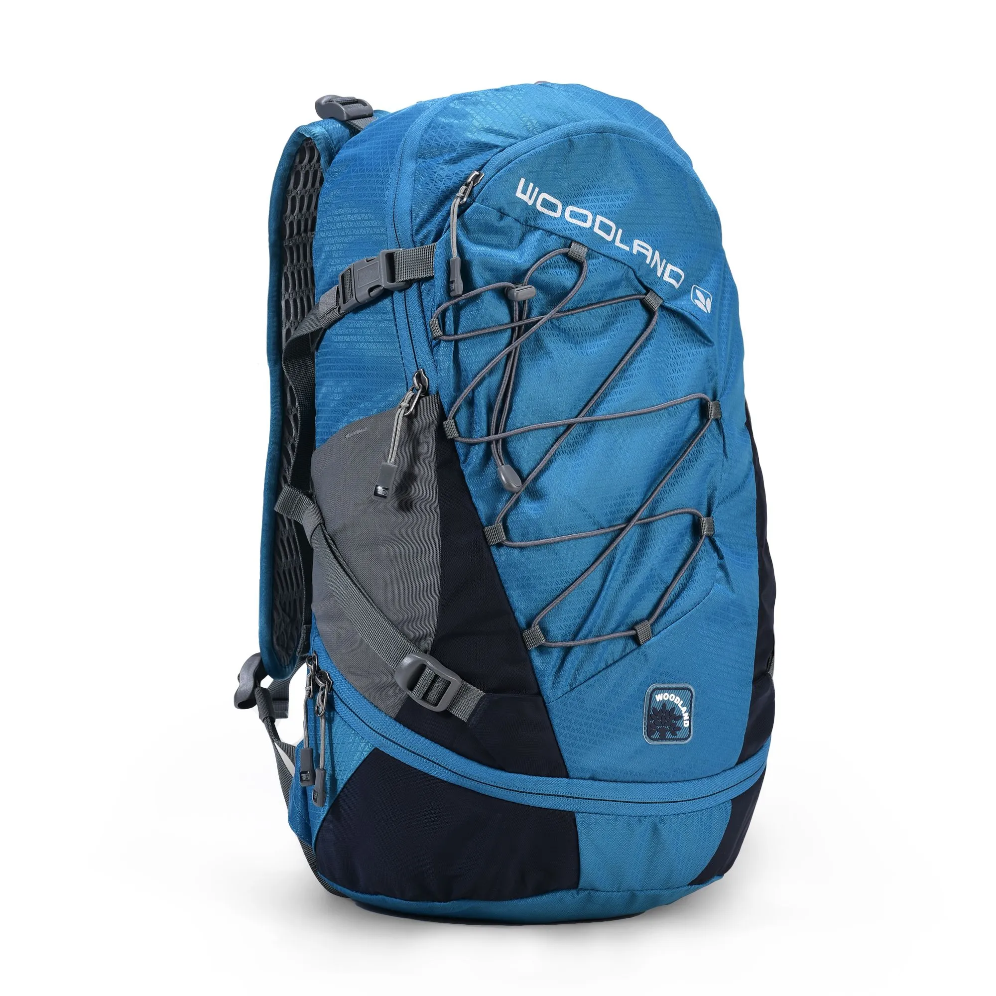 Turquoise/Navy trekking backpack - Thumbnail 2